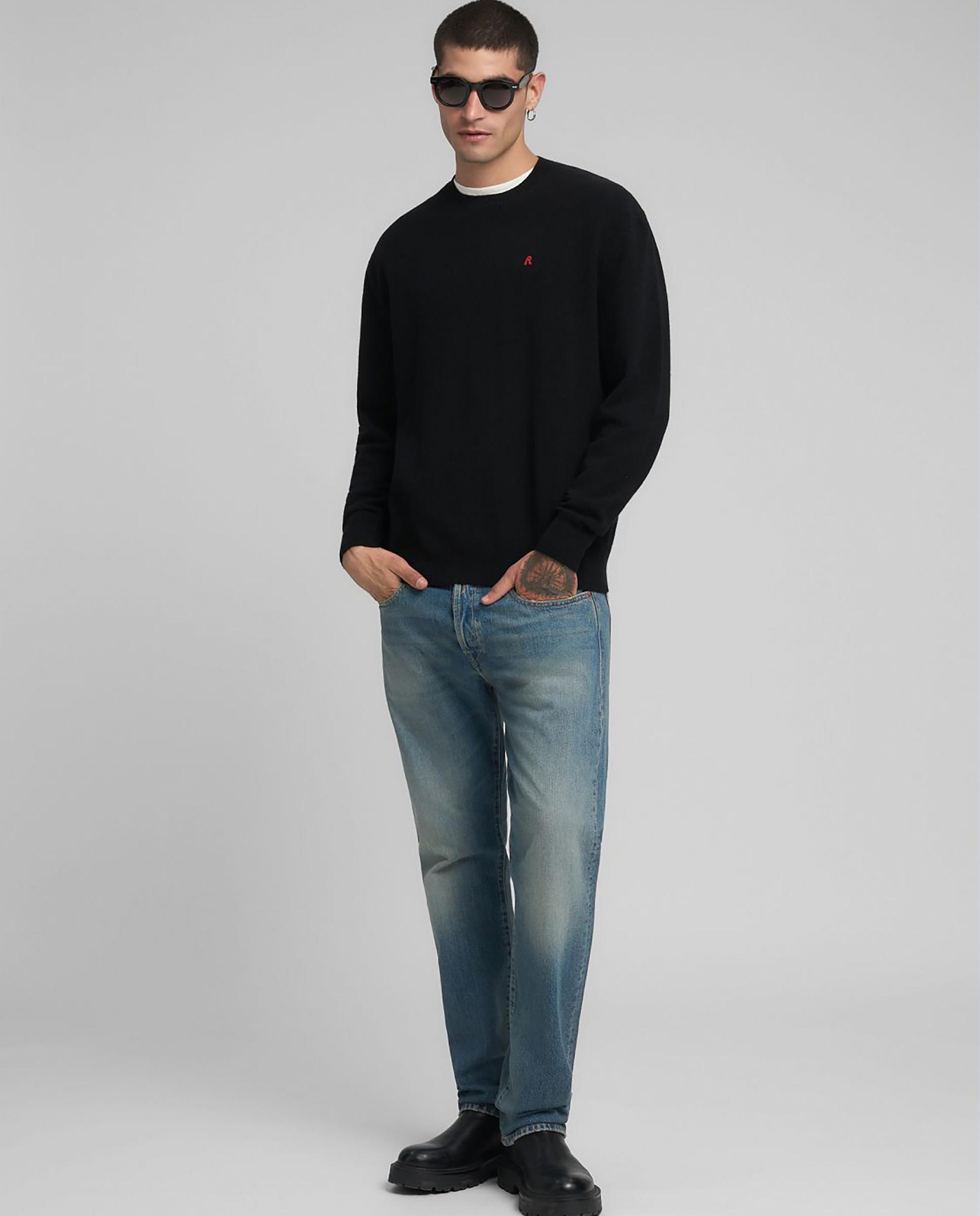 Replay - Vaqueros de hombre regular fit de algodón.