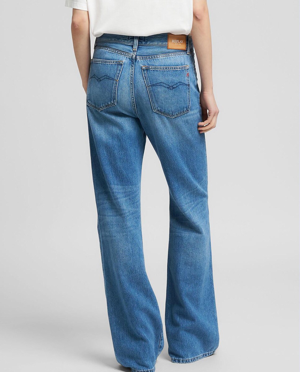 Vaquero de mujer de campana y tiro medio · Replay · El Corte Inglés