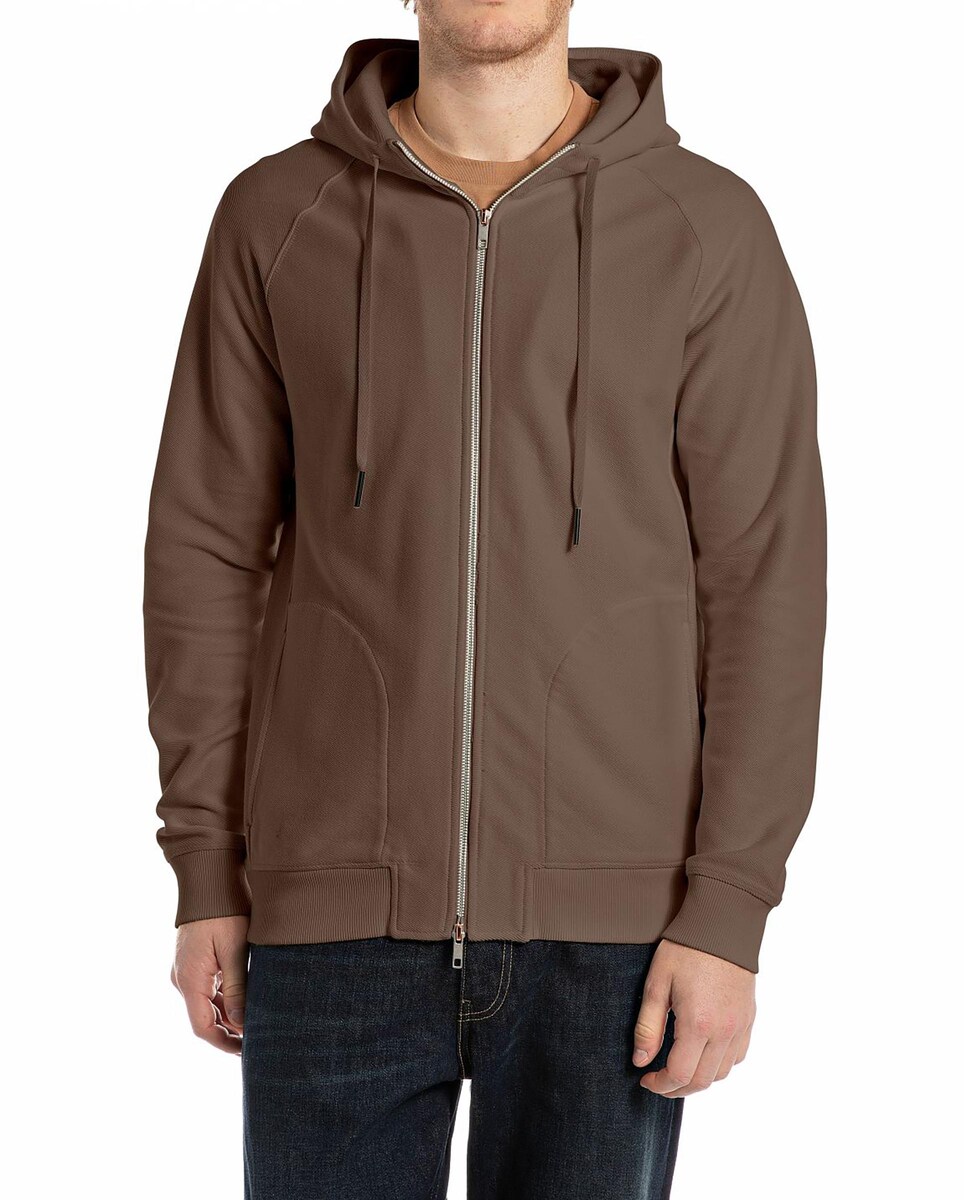 Sudadera de hombre con capucha y cremallera · Replay · El Corte Inglés