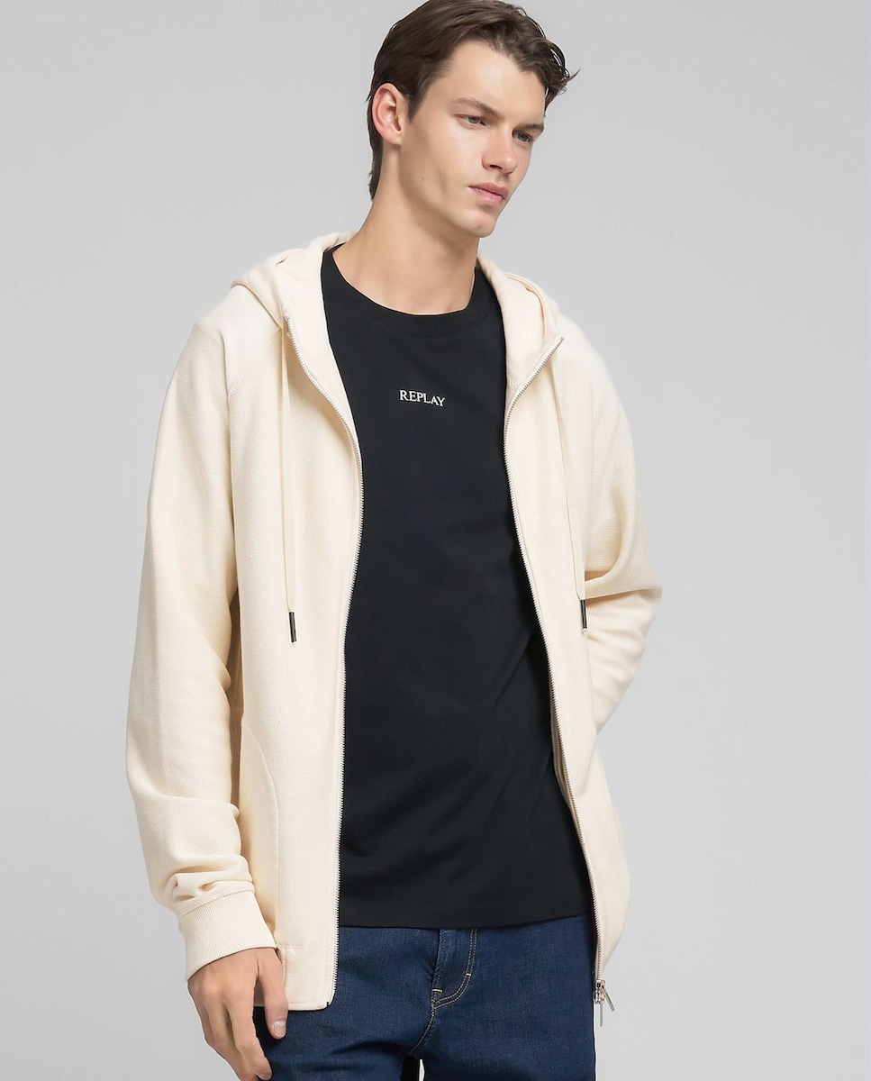 Sudadera El Corte Ingles Replay Sudadera Con Bordado En El Pecho - Main Image