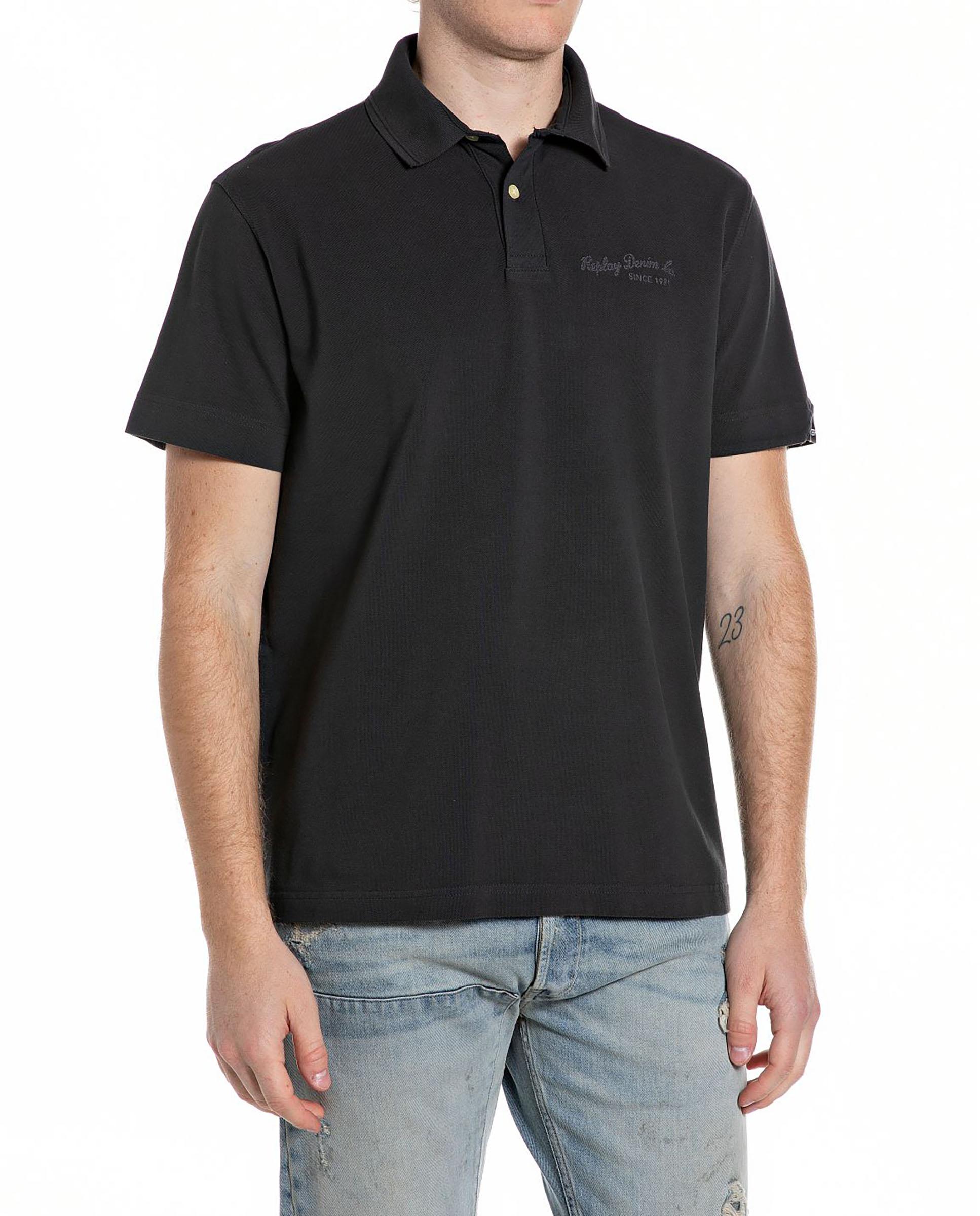Replay - Polo de hombre regular de manga corta.