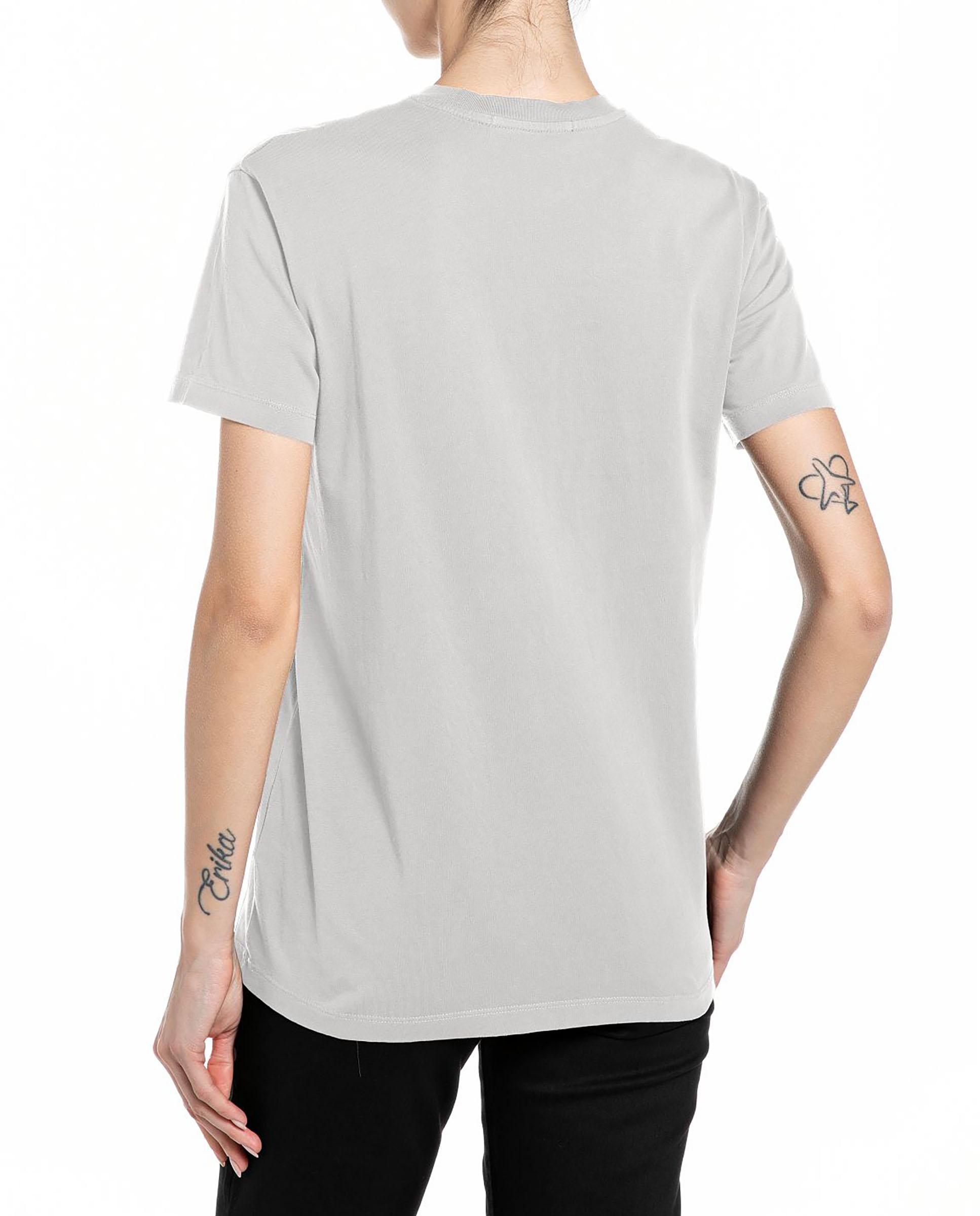Camiseta de mujer de manga corta y cuello redondo - Replay - Piedra Piedra-2