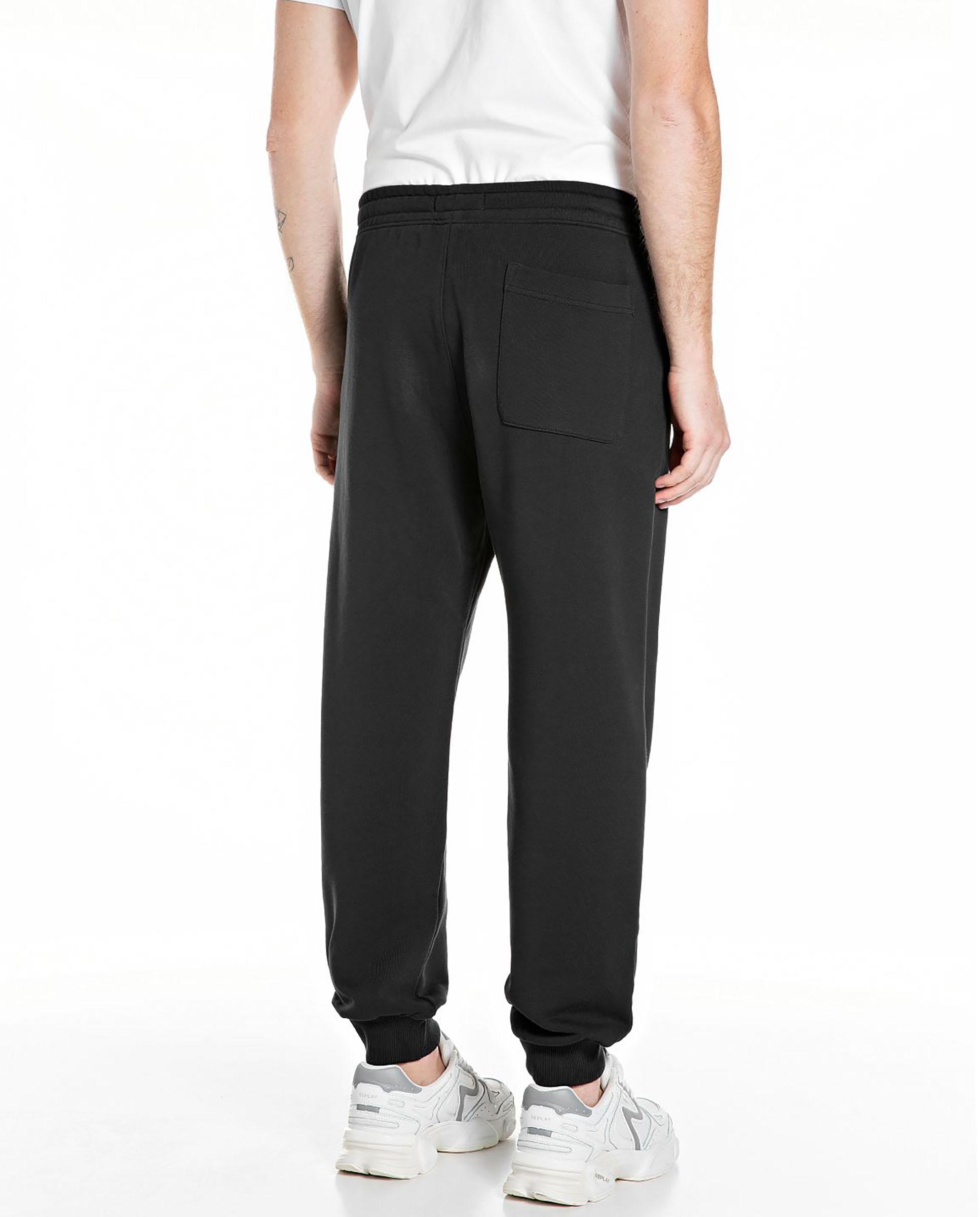 Pantalón jogger de hombre con cintura elástica - Replay - Negro Negro-2