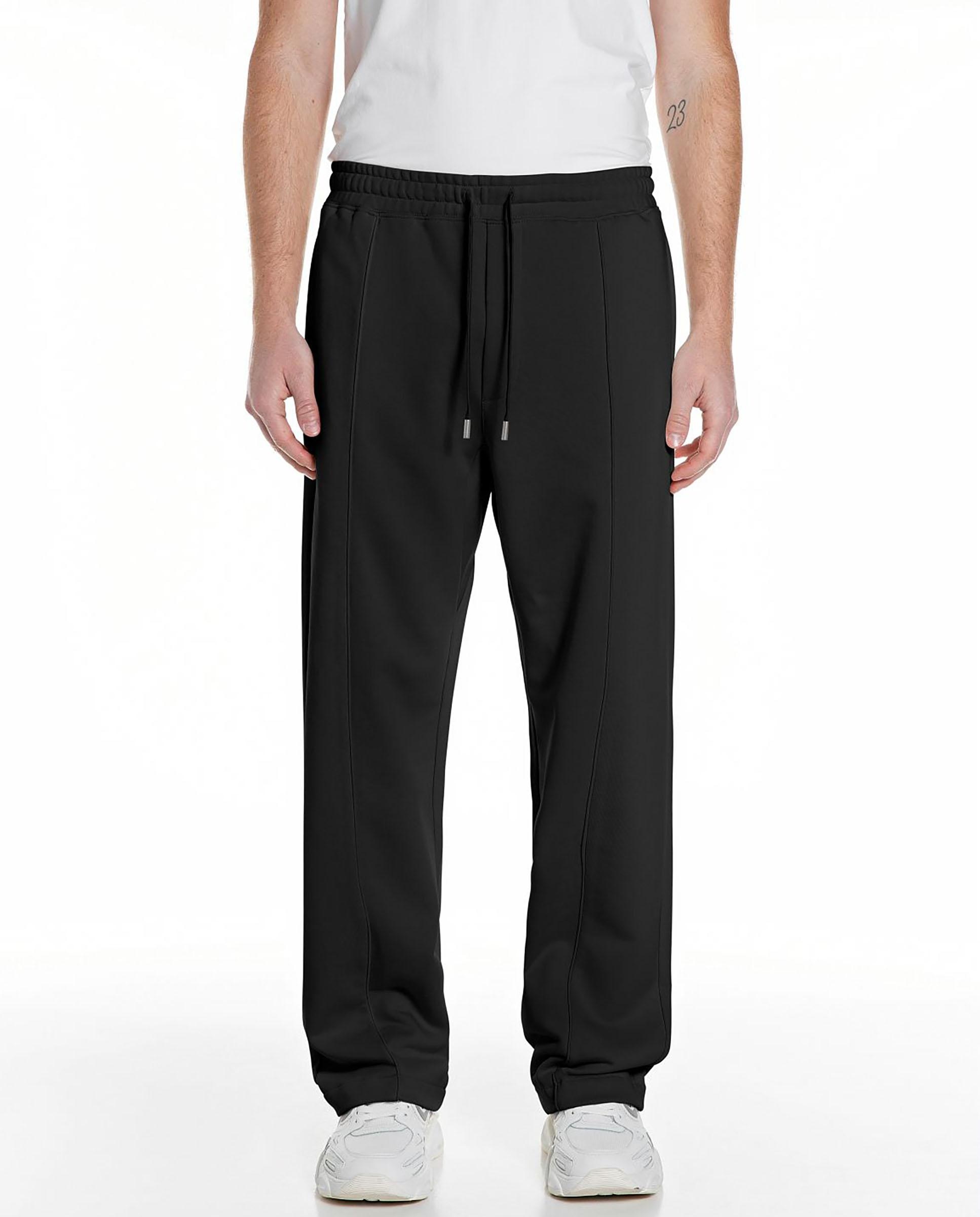 Pantalón jogger de hombre con cintura elástica - Replay - Negro Negro-1