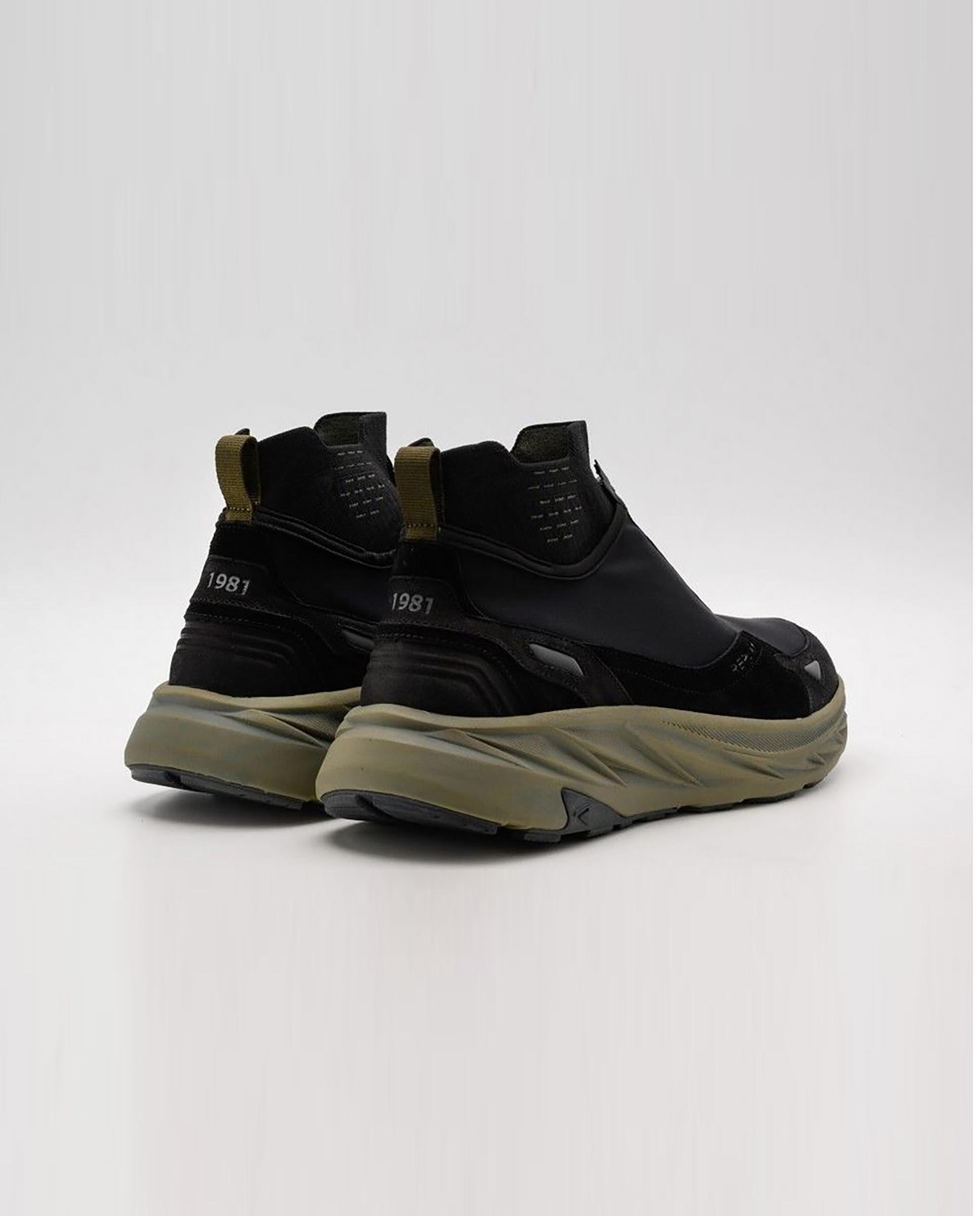 Zapatillas deportiva alta de hombre con cremallera delantera - Replay - Negro Negro-2