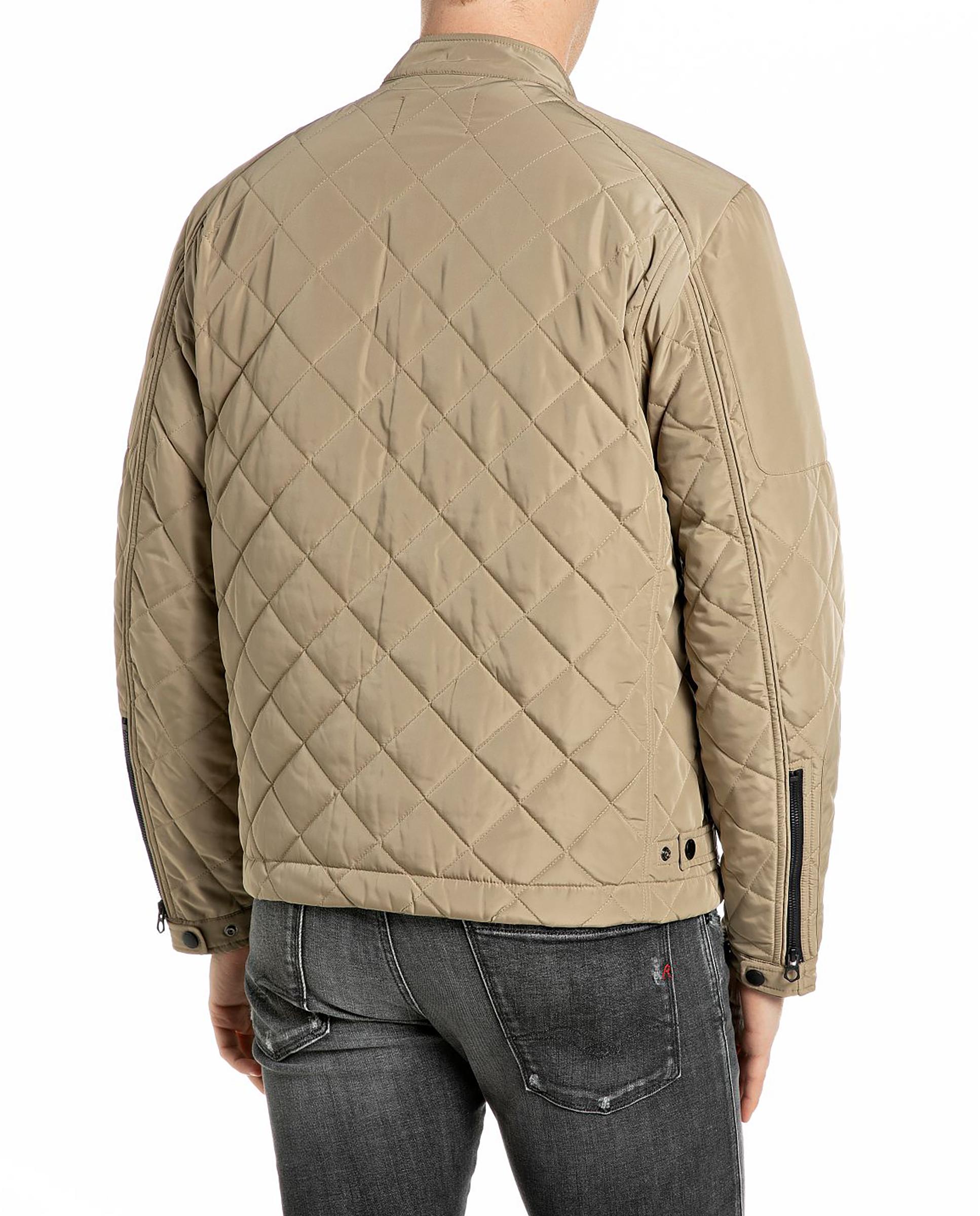 Cazadora de hombre acolchada con cremallera - Replay - Beige Beige-2