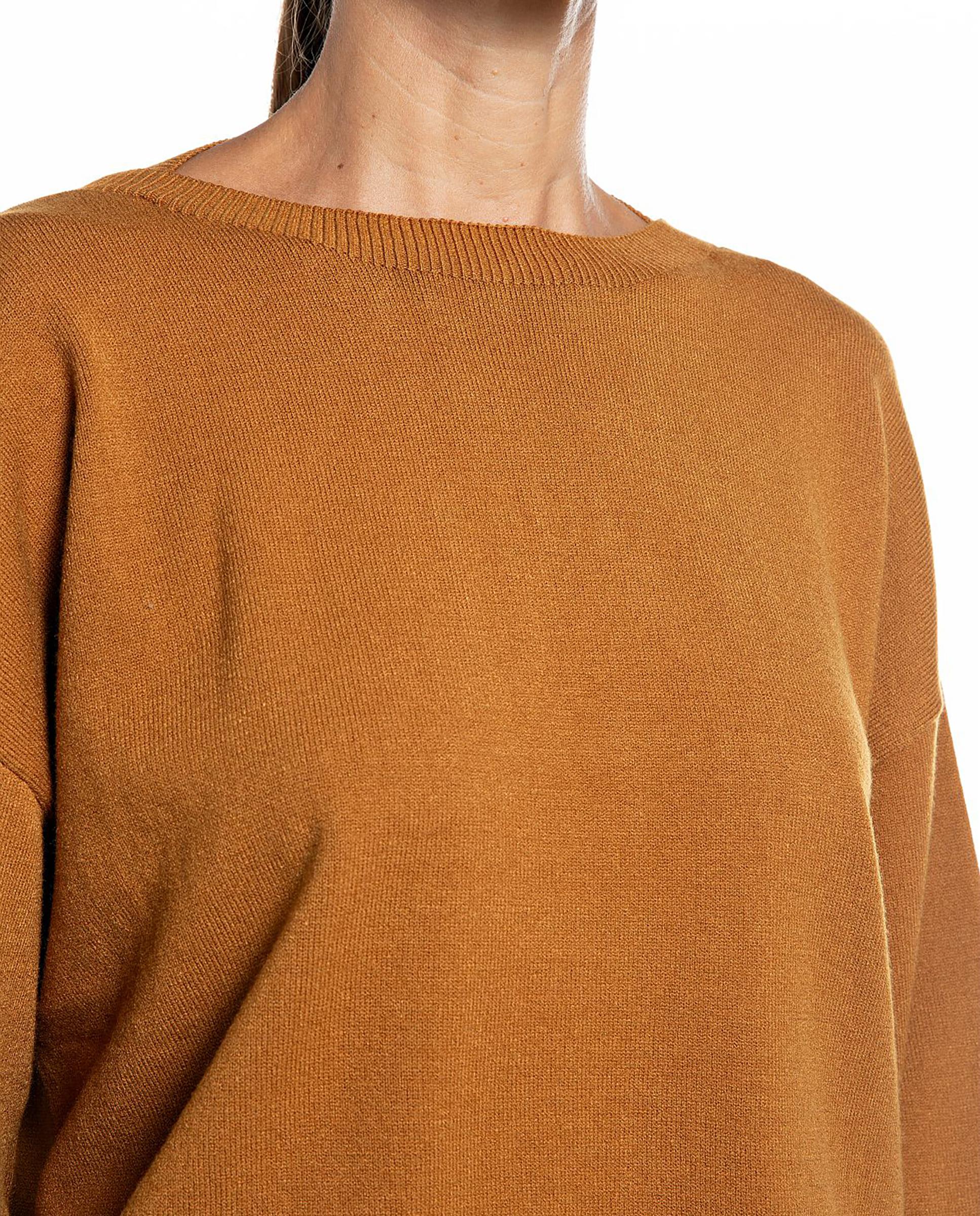 Jersey de mujer holgado de manga larga - Replay - Camel Camel-2