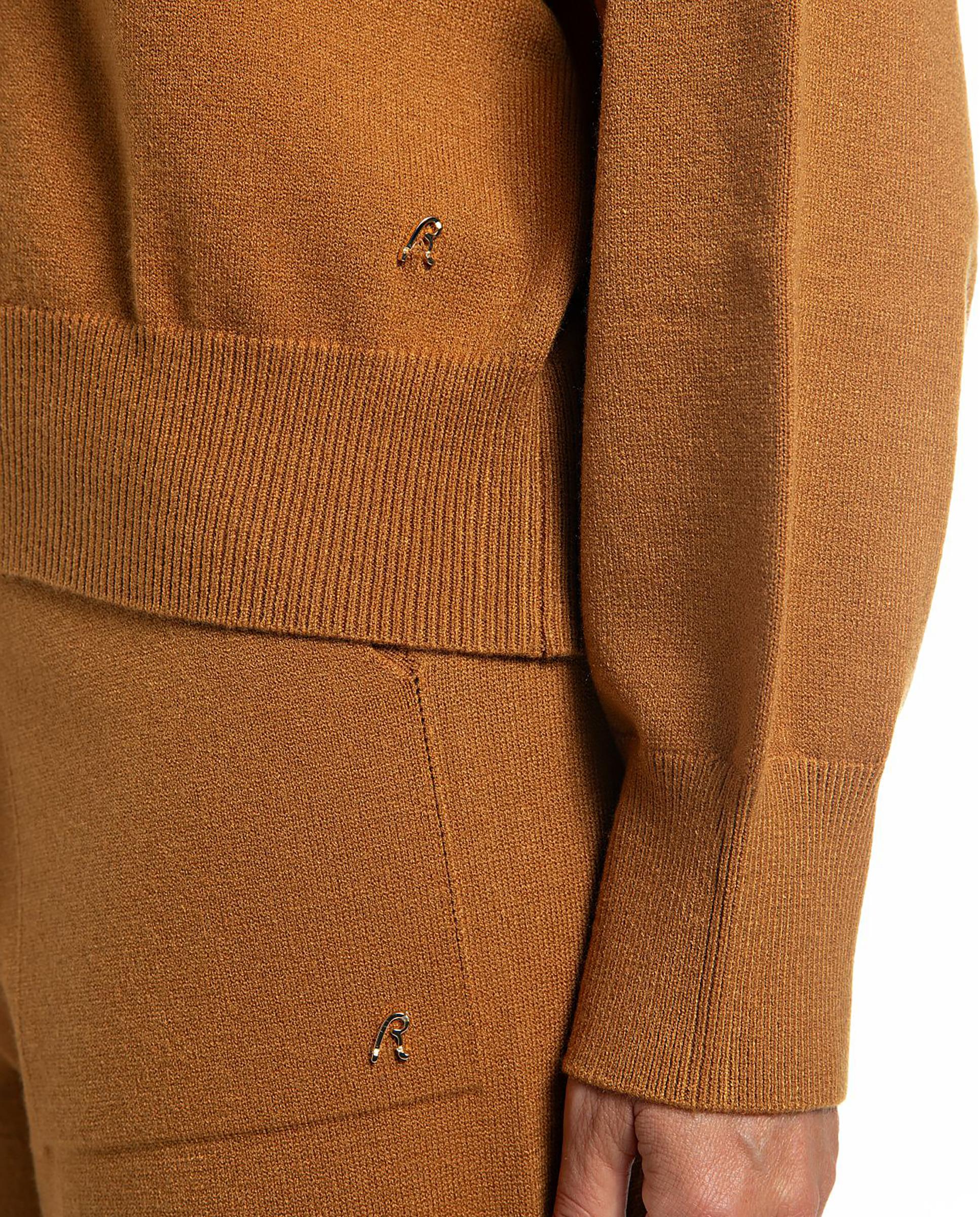 Jersey de mujer holgado de manga larga - Replay - Camel Camel-3