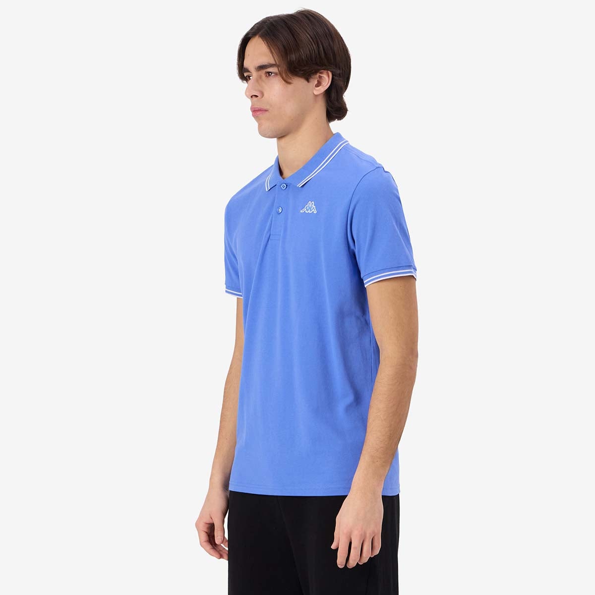 Polo de hombre Ezio2 Kappa - Azul claro Azul claro-2