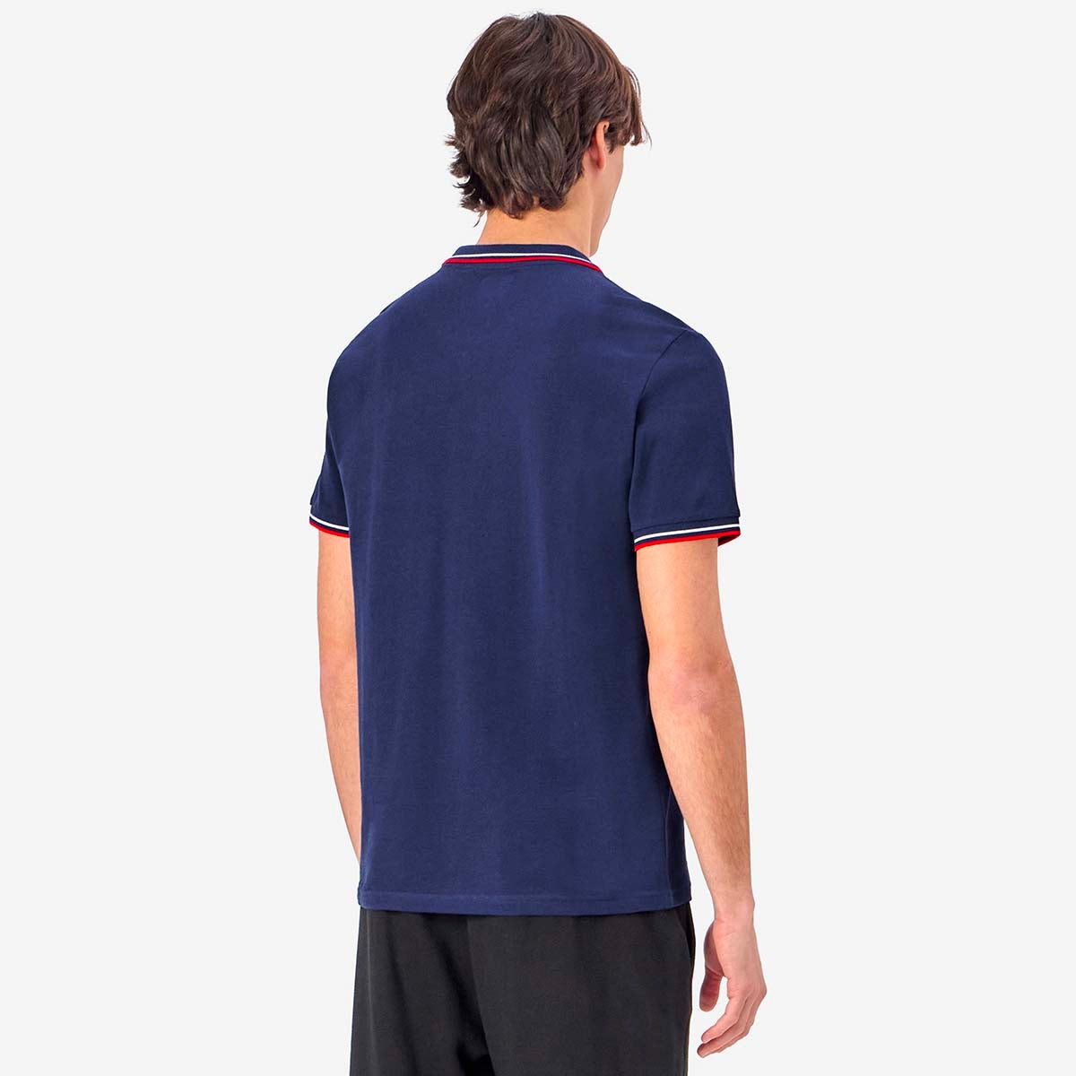 Polo de hombre Ezio2 Kappa - Rojo / Azul marino Rojo / Azul marino-3