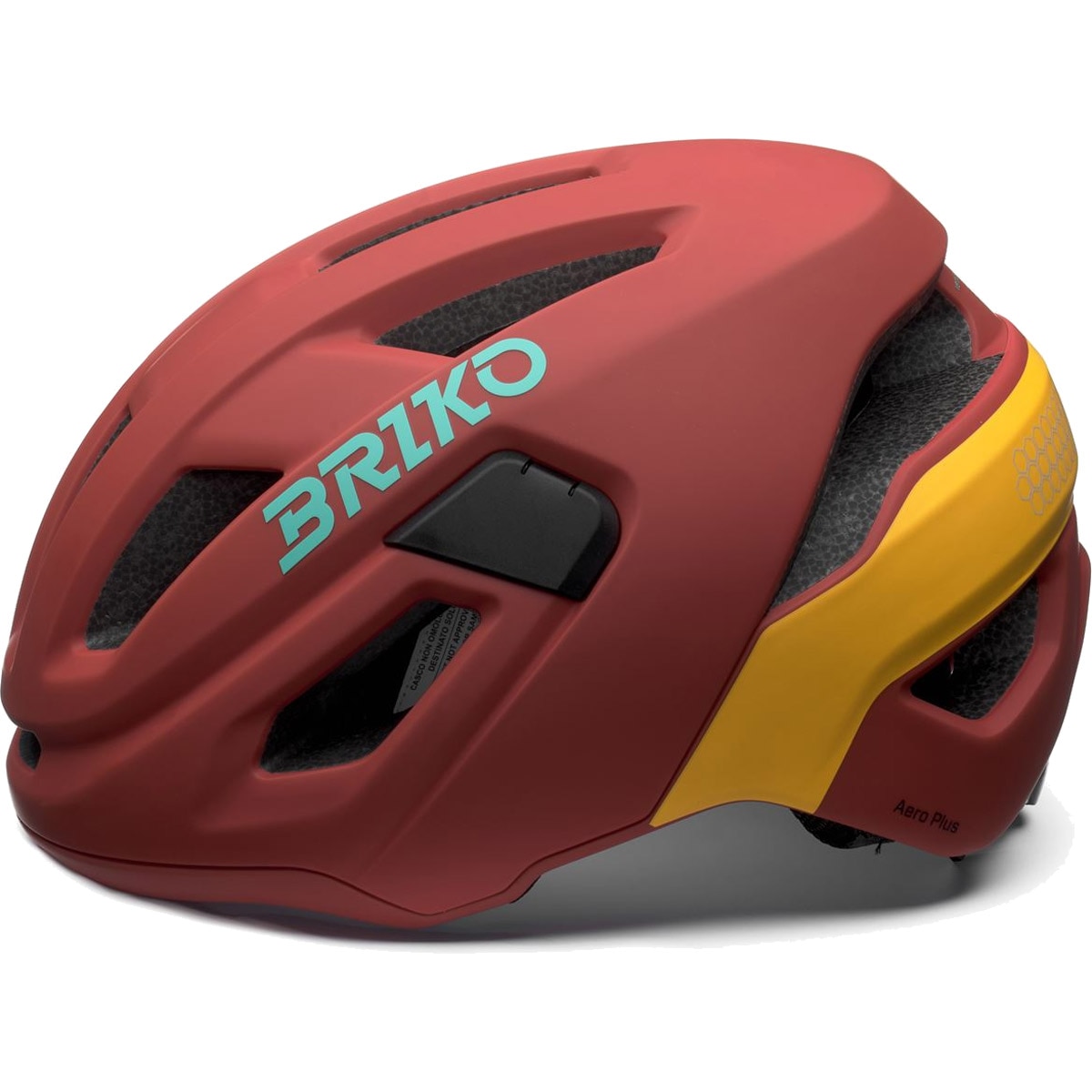 Casco de ciclismo Aero Plus Briko - Rojo Rojo-2