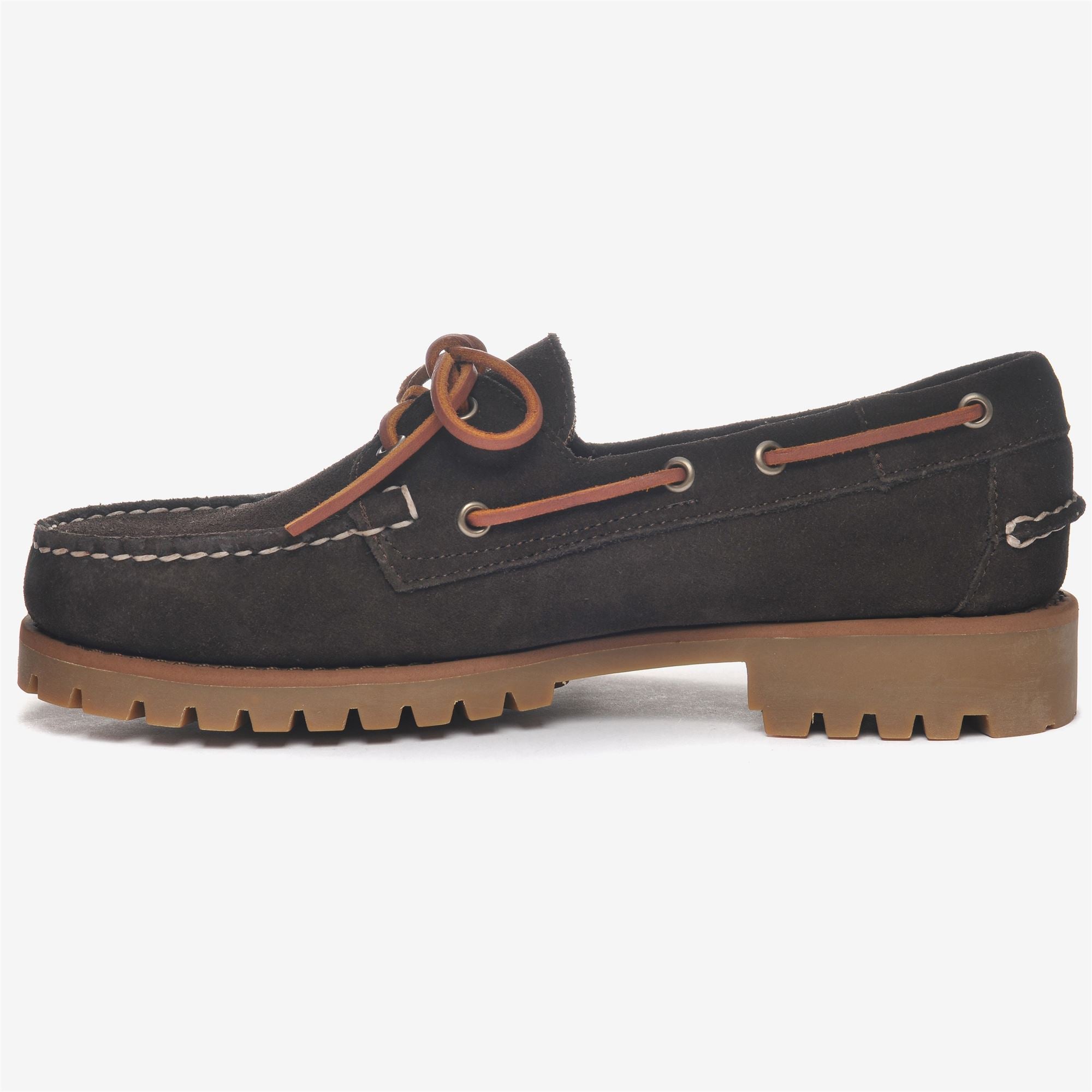 Náuticos de hombre de ante con cordones - Sebago - Marrón Marrón-2