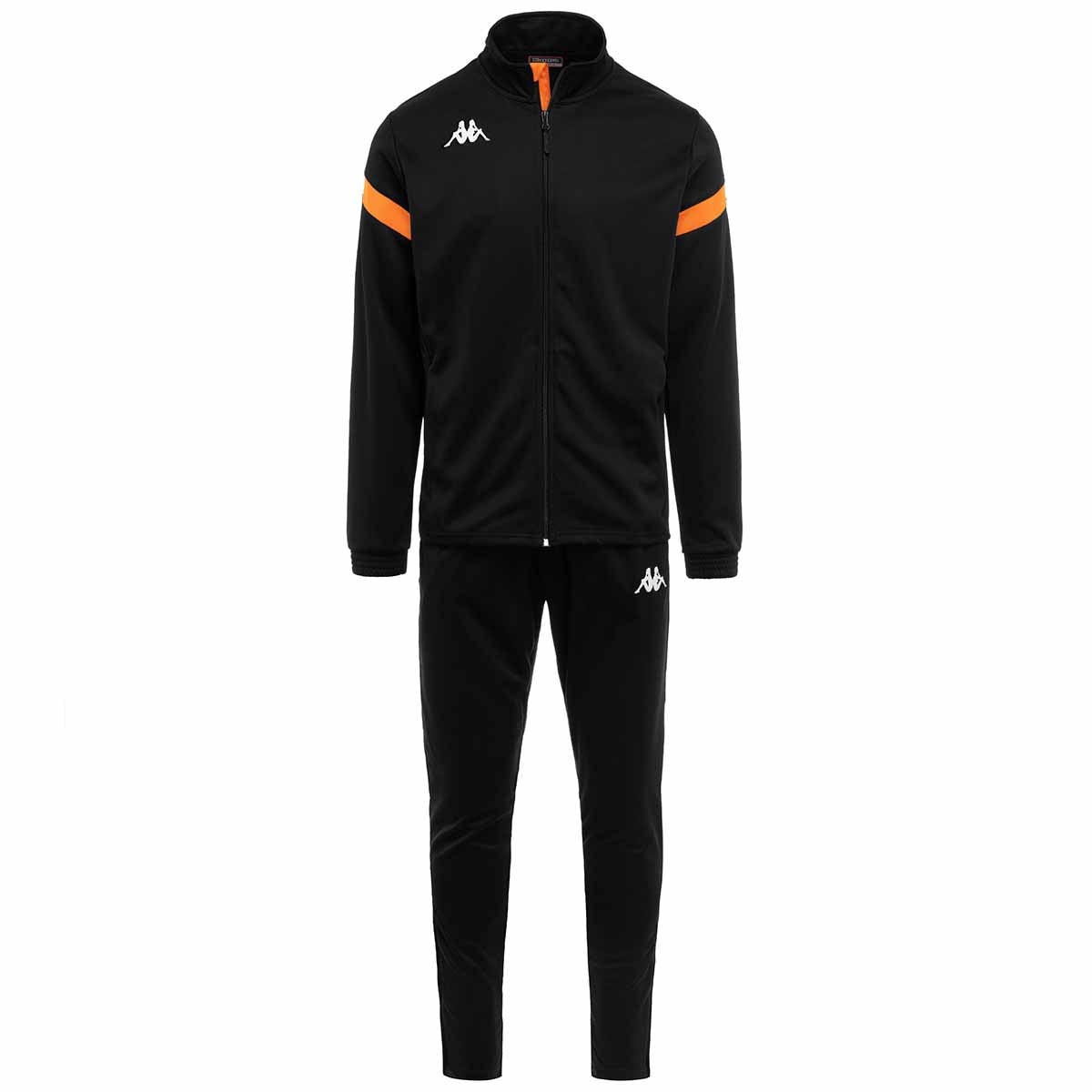 Chándal de fútbol de hombre Dalcito Kappa - Negro / Naranja Negro / Naranja-1