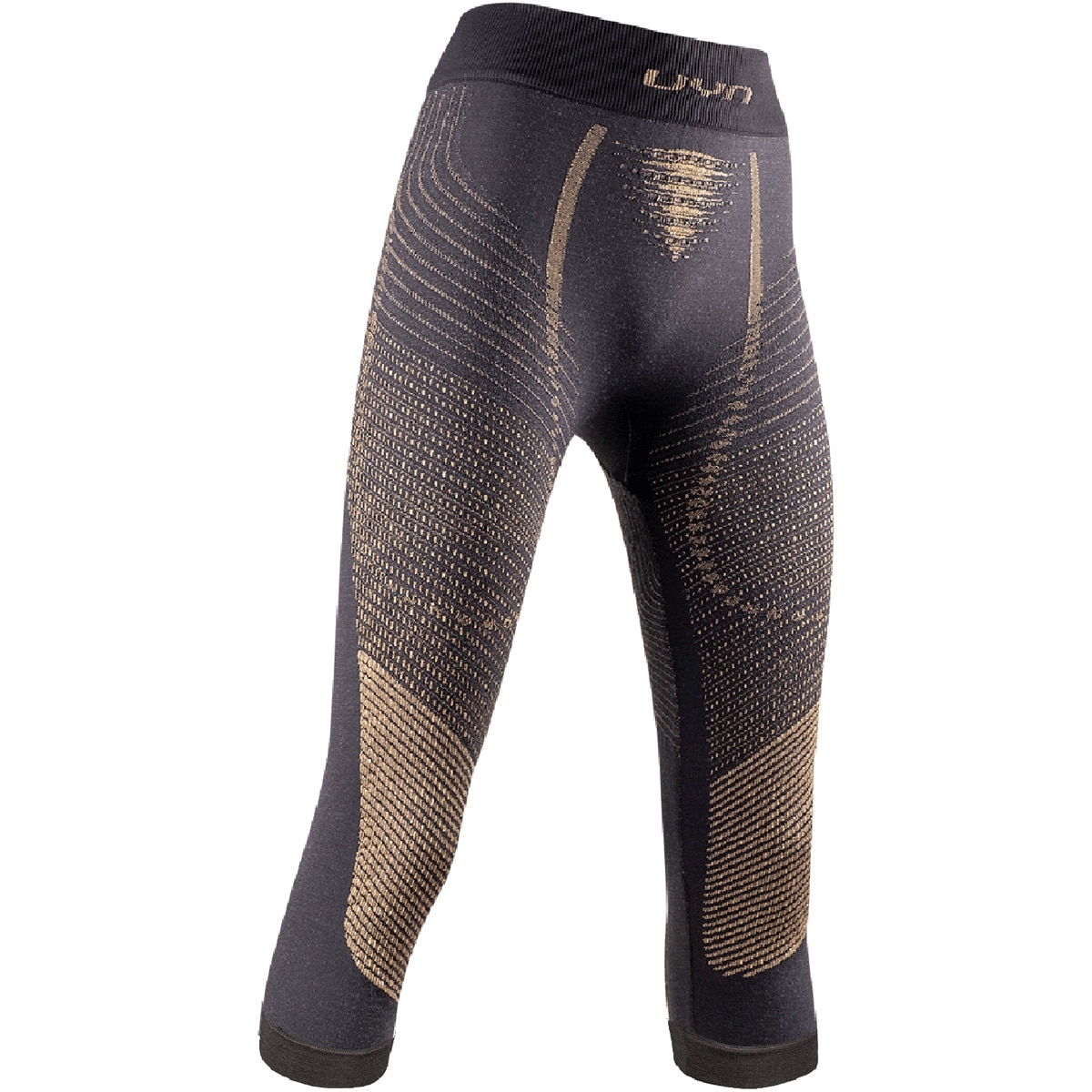 Malla térmica de mujer Fusyon Cashm 20 UYN - Negro / Natural Negro / Natural-3