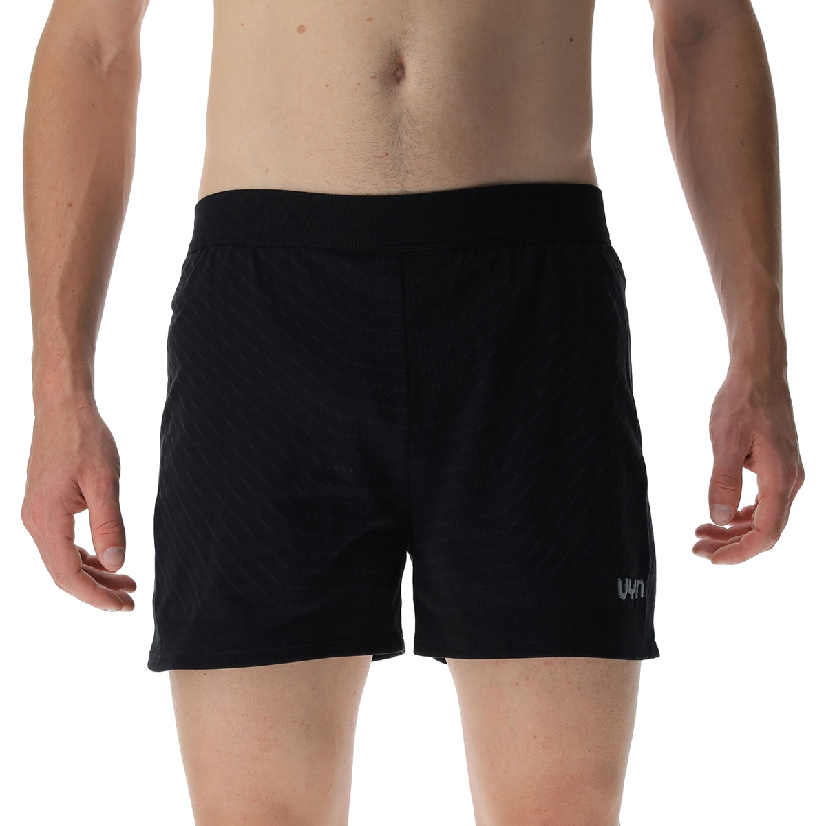 UYN Pantalón corto de hombre Running PB42 O Negro