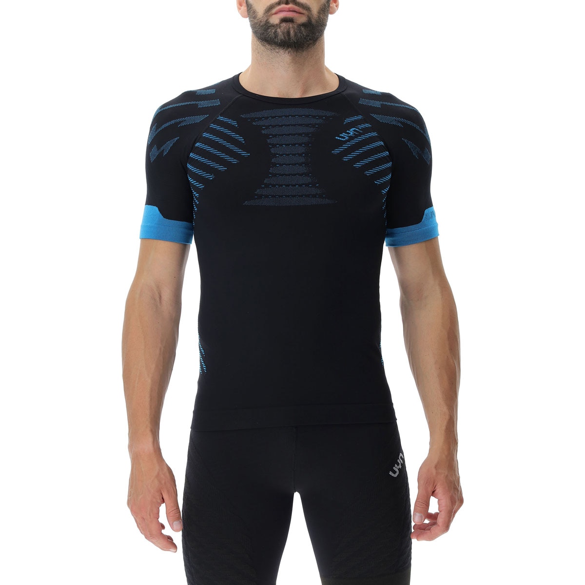 UYN Camiseta de hombre M Running Ultra O Negro