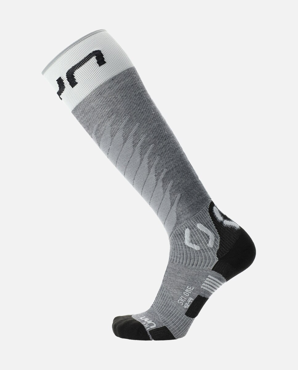 Calcetines de esquí de hombre UYN MAN SKI ONE MERINO Uyn - Gris Gris-3