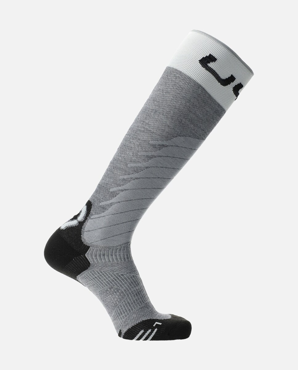 Calcetines de esquí de hombre UYN MAN SKI ONE MERINO Uyn - Gris Gris-4