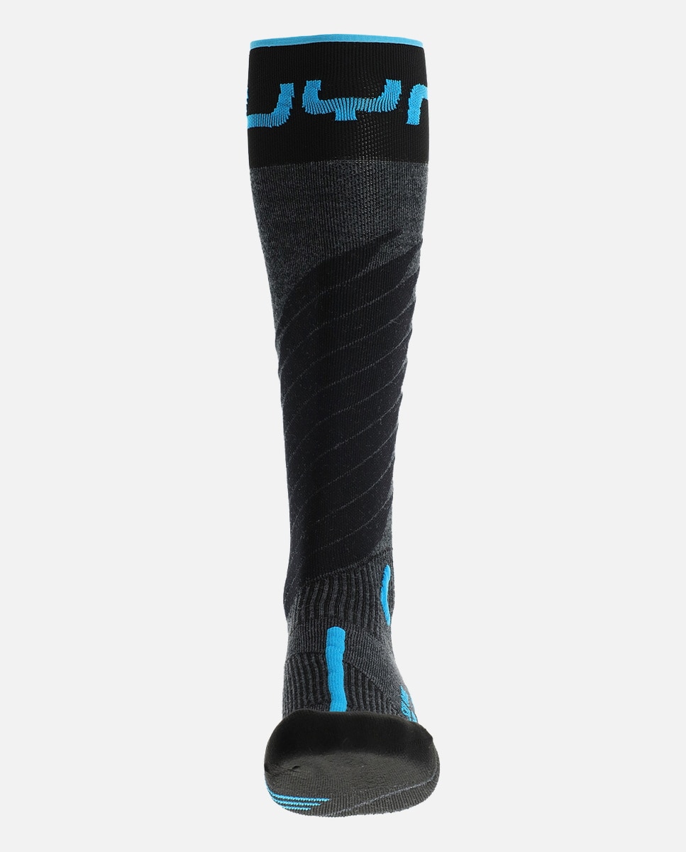 UYN Calcetines de esquí de hombre MAN SKI ONE MERINO Gris