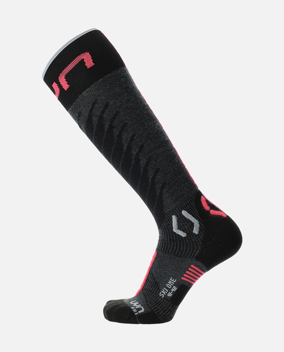Calcetines de esquí de mujer UYN WOMAN SKI ONE MERINO Uyn - Rosa Rosa-3