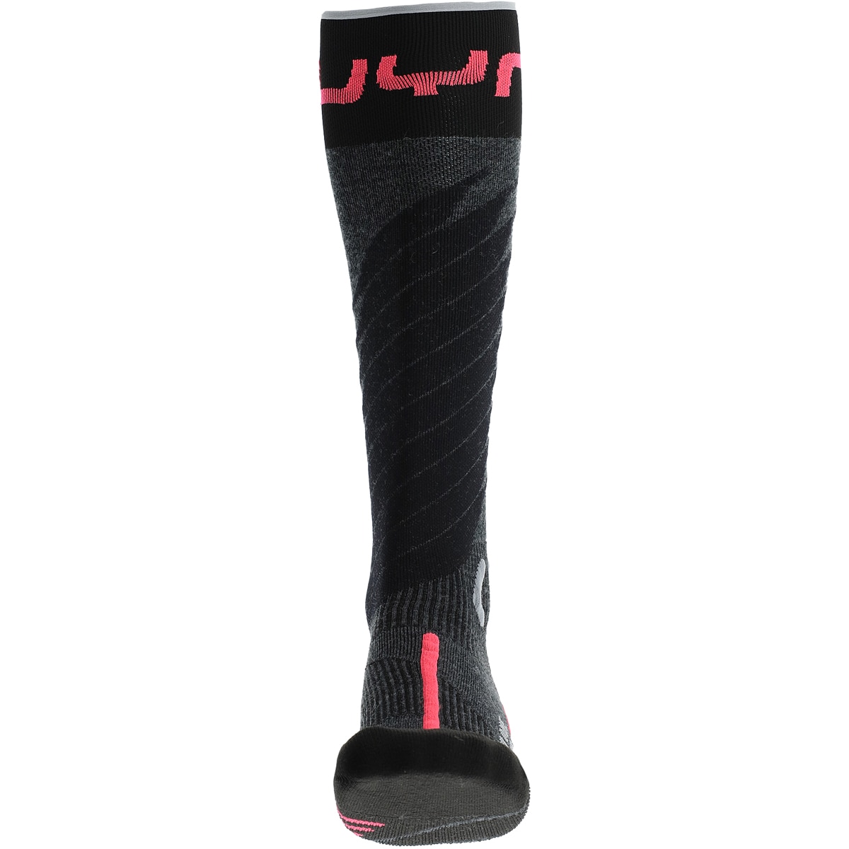 UYN Calcetines de esquí de mujer One Merino Gris / Rosa