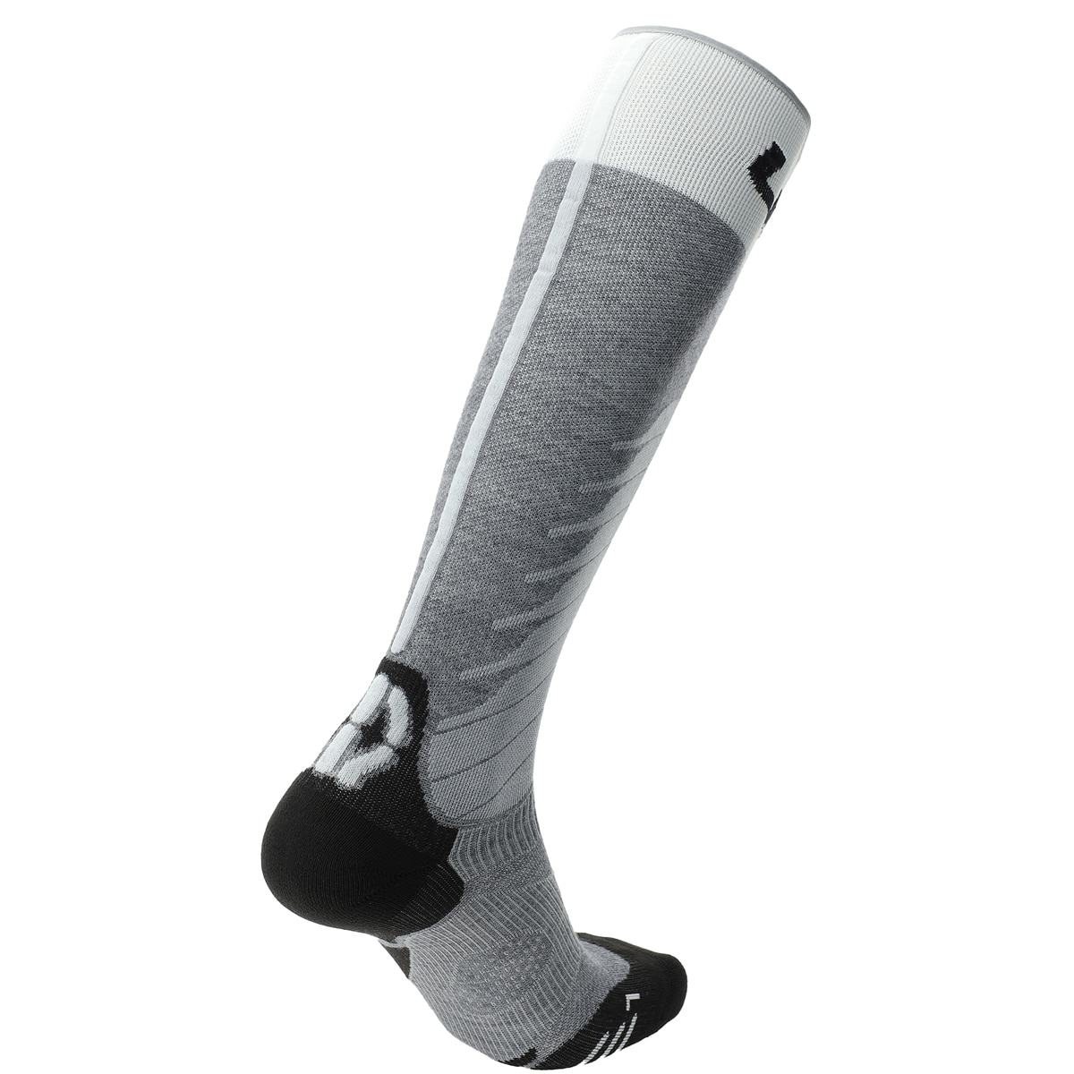 Calcetines de esquí de mujer One Merino UYN - Gris / Blanco Gris / Blanco-2