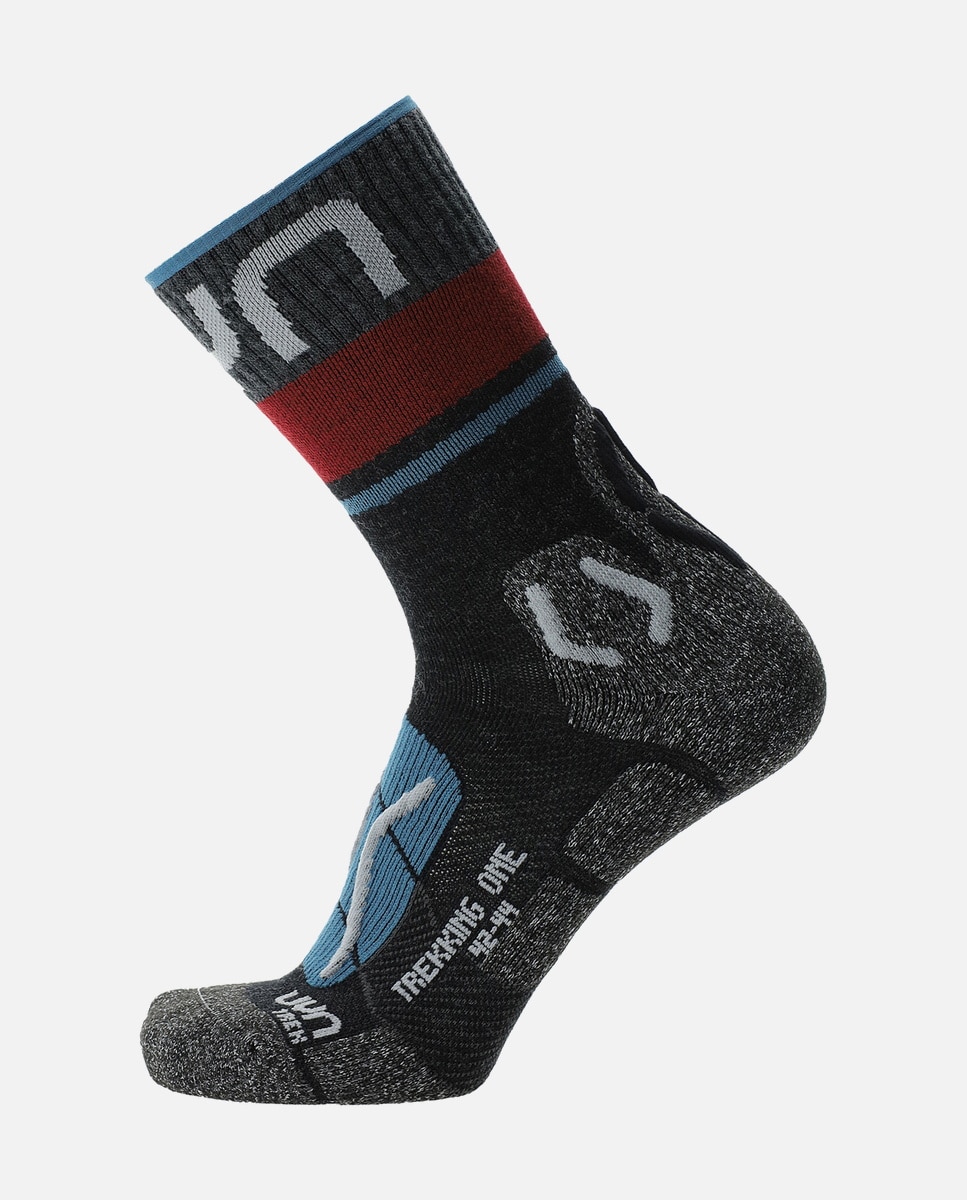 Calcetines de hombre MAN TREKKING ONE MERINO Uyn - Azul Azul-3