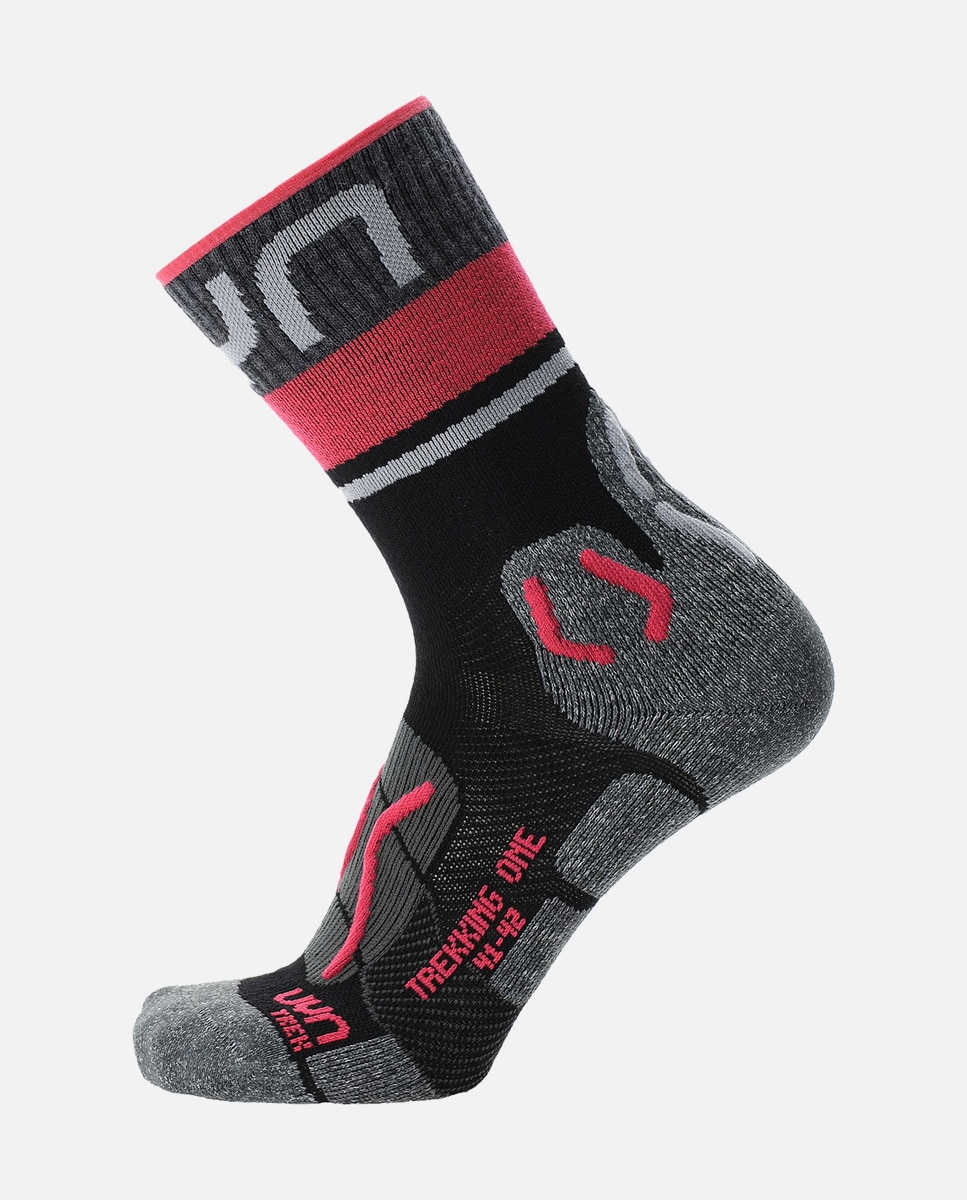 Imagen 3 de Calcetines de esquí de mujer TREKKING ONE MERINO Uyn - Rosa Rosa
