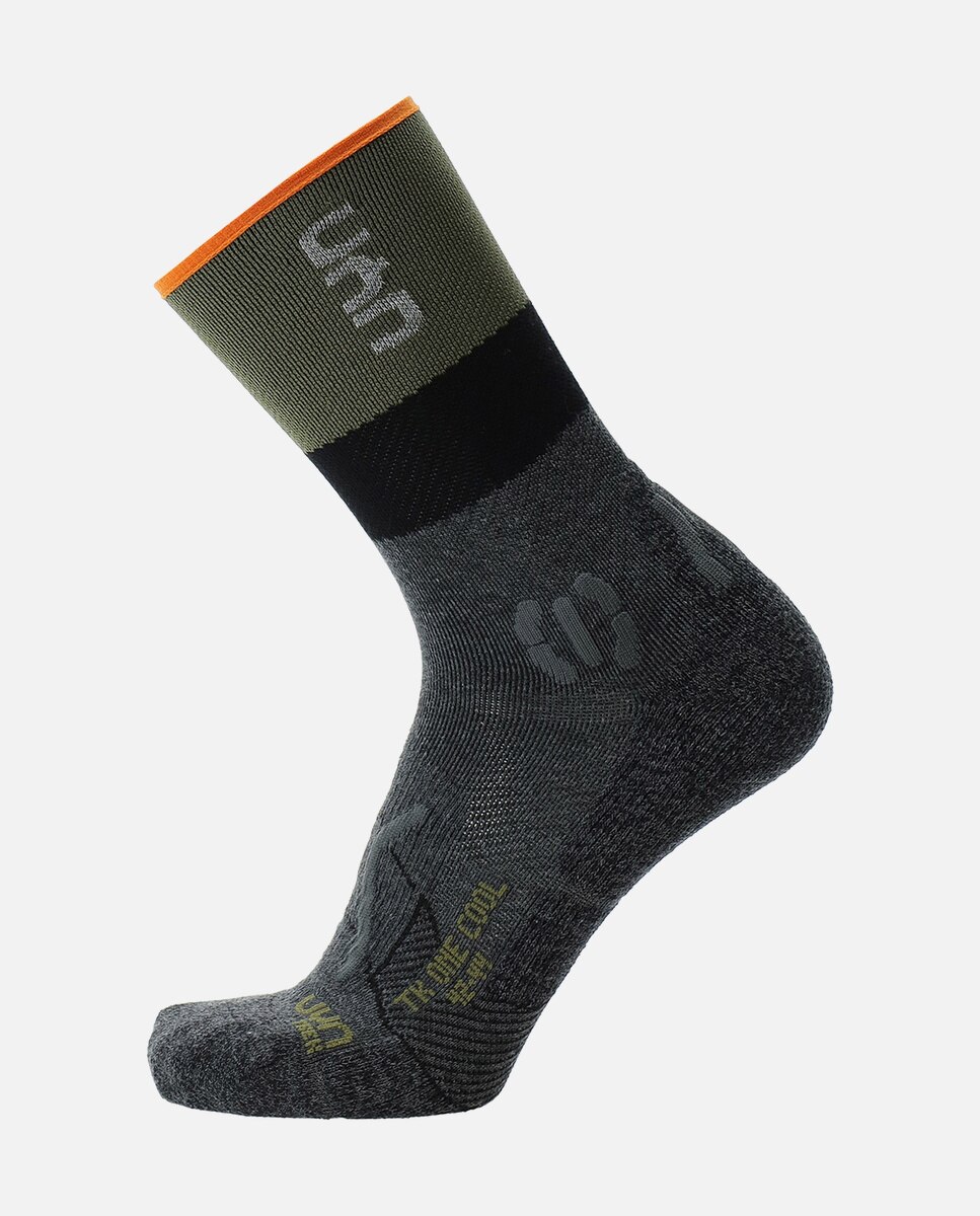 Calcetines de hombre MAN TREKKING ONE COOL Uyn - Verde Verde-3