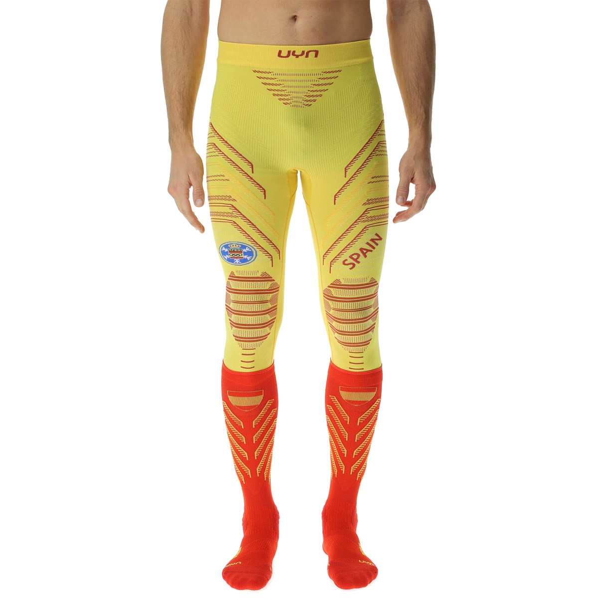 Imagen 0 de Malla térmica de hombre Natyon 3.0 Spain UYN Amarillo