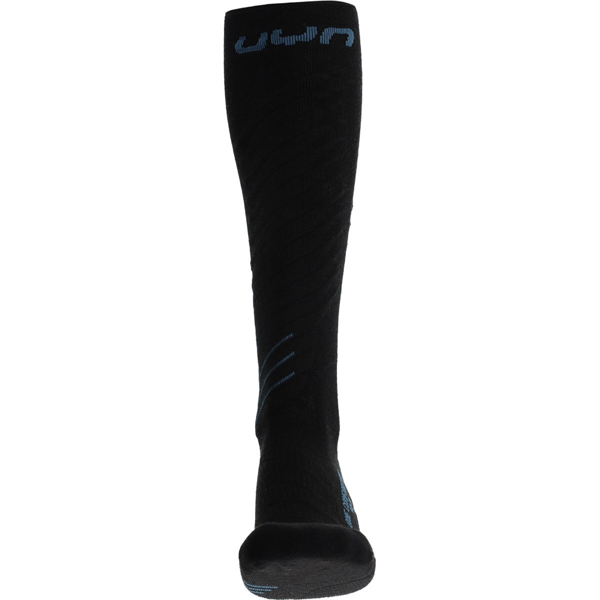 Calcetines de esquí de hombre One Comfort Fit UYN - Negro / Azul Negro / Azul-3