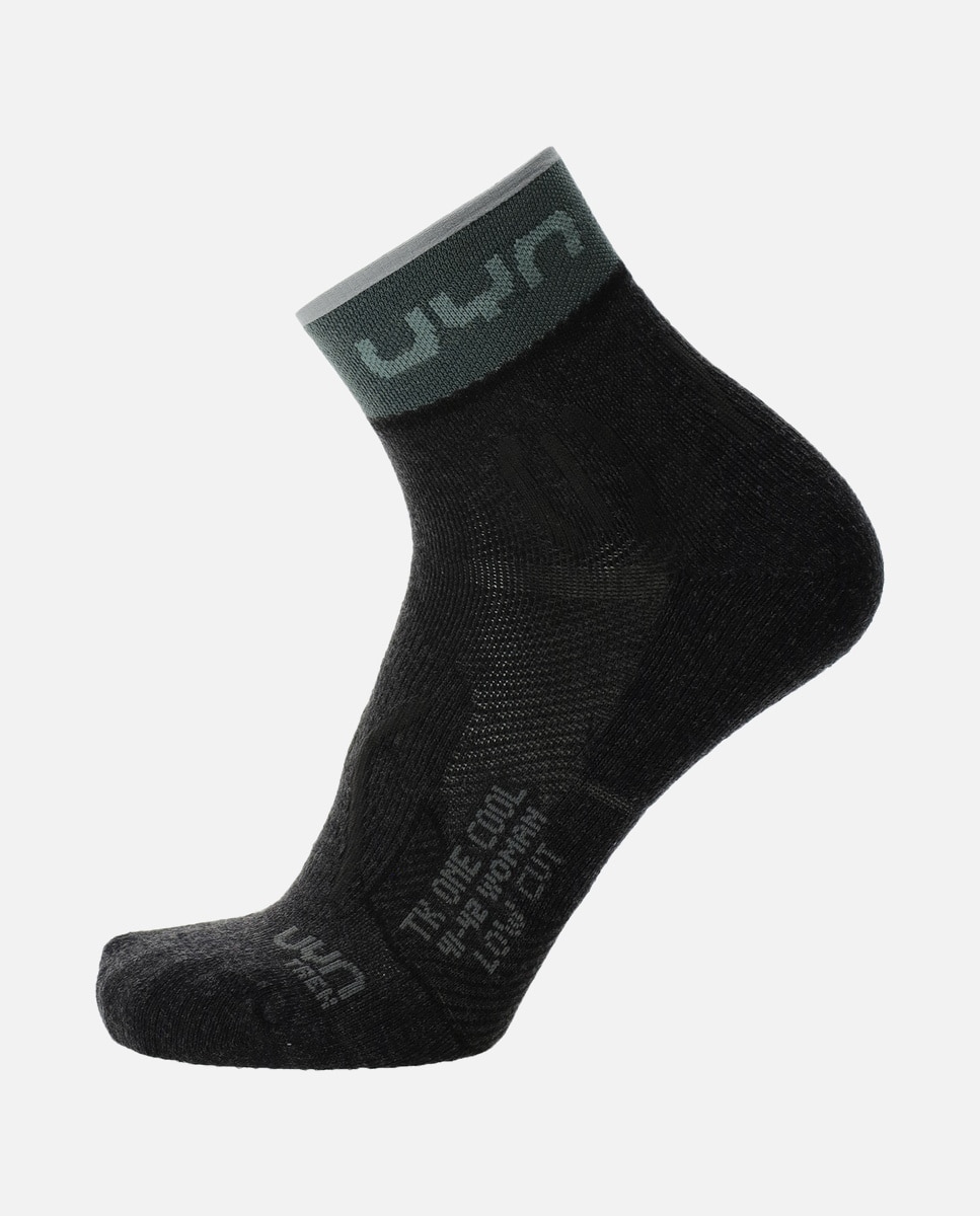 Imagen 1 de Calcetines de esquí de mujer TREKK ONE COOL LOW CUT Uyn Gris