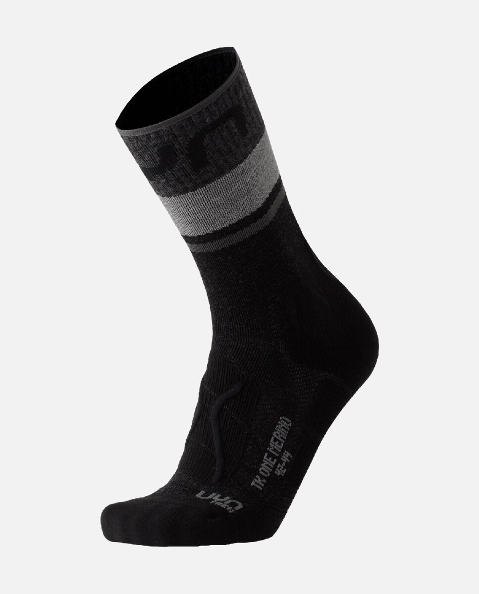 Calcetines de hombre MAN TREKKING ONE MERINO Uyn - Negro Negro-2