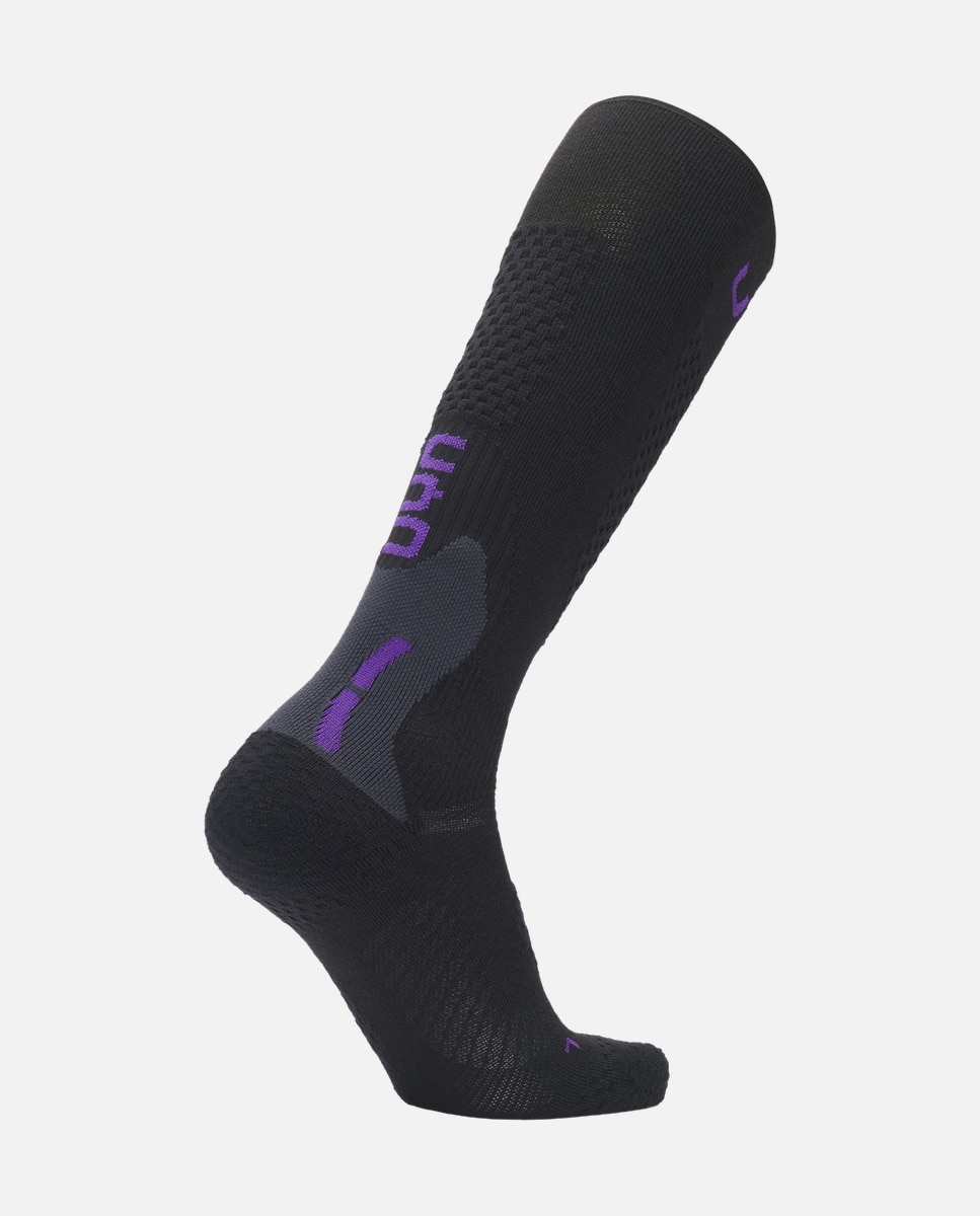 Imagen 2 de Calcetines de esquí de mujer SKI ONE ALPINE MERINO Uyn - Negro Negro