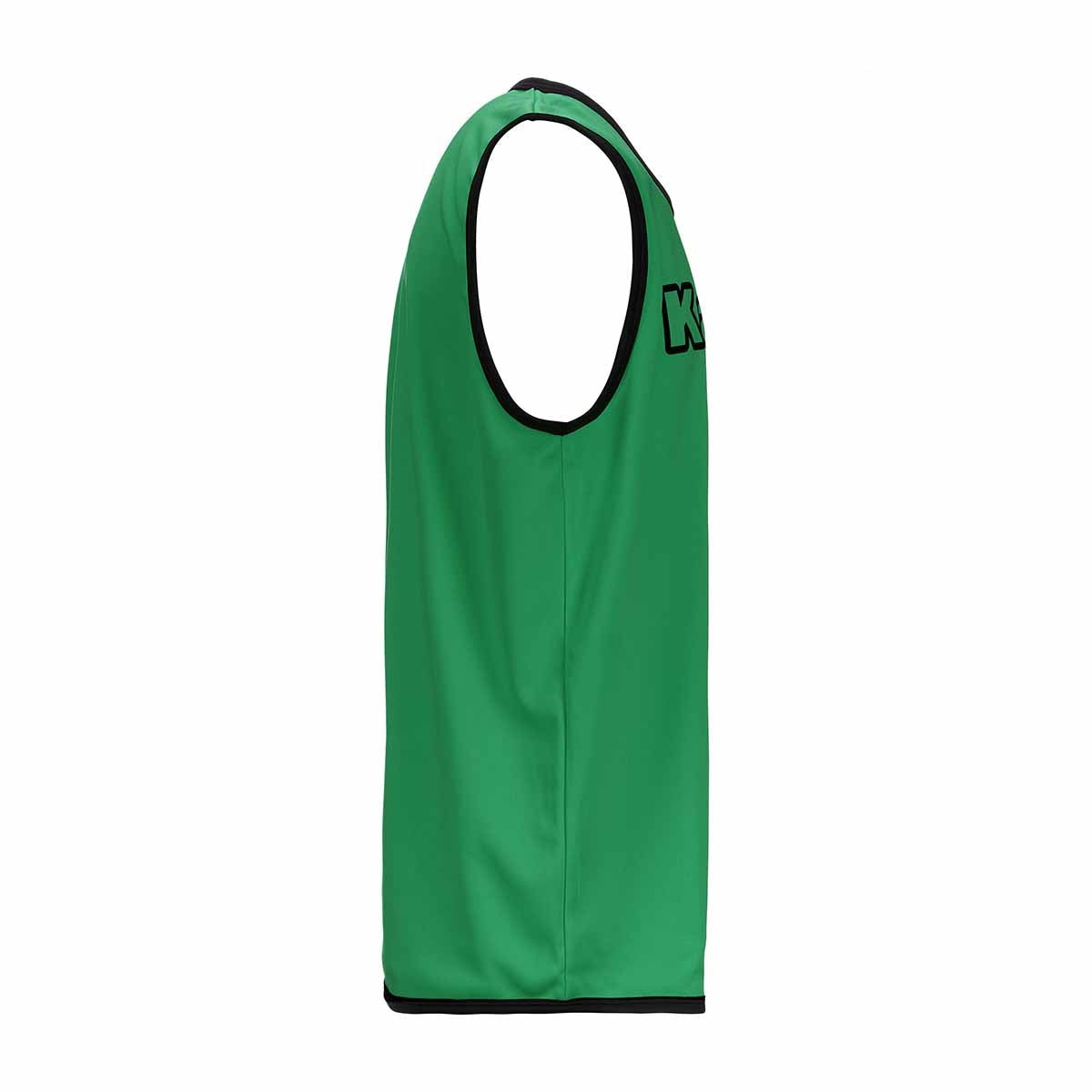 Camiseta de baloncesto de niño Bozia Reversible Tank Kappa - Verde Verde-2