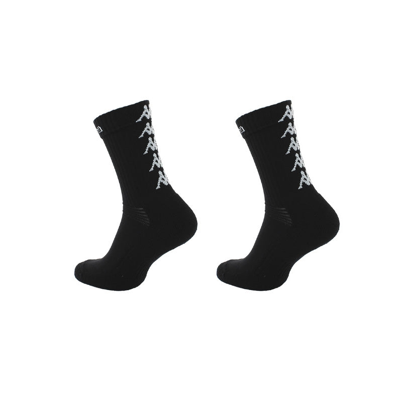 Pack de 3 pares de calcetines unisex Eleno Kappa - Negro Negro-3