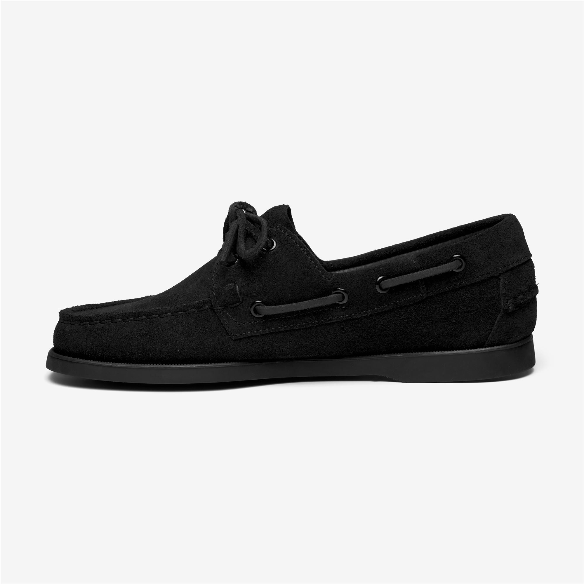 Náuticos de mujer de ante antideslizantes - Sebago - Negro Negro-2