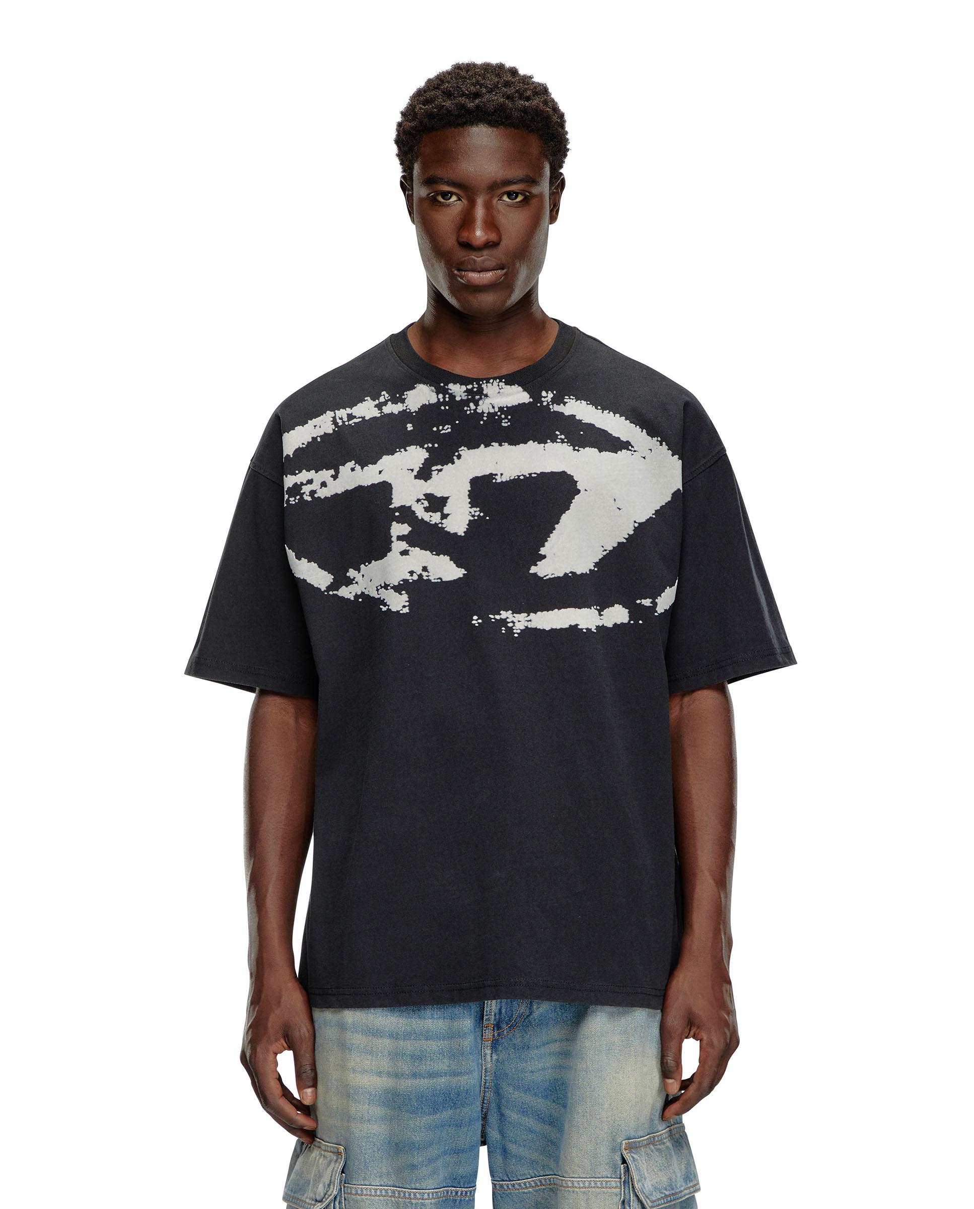 Diesel - Camiseta de manga corta de hombre DIESEL con logo estampado.