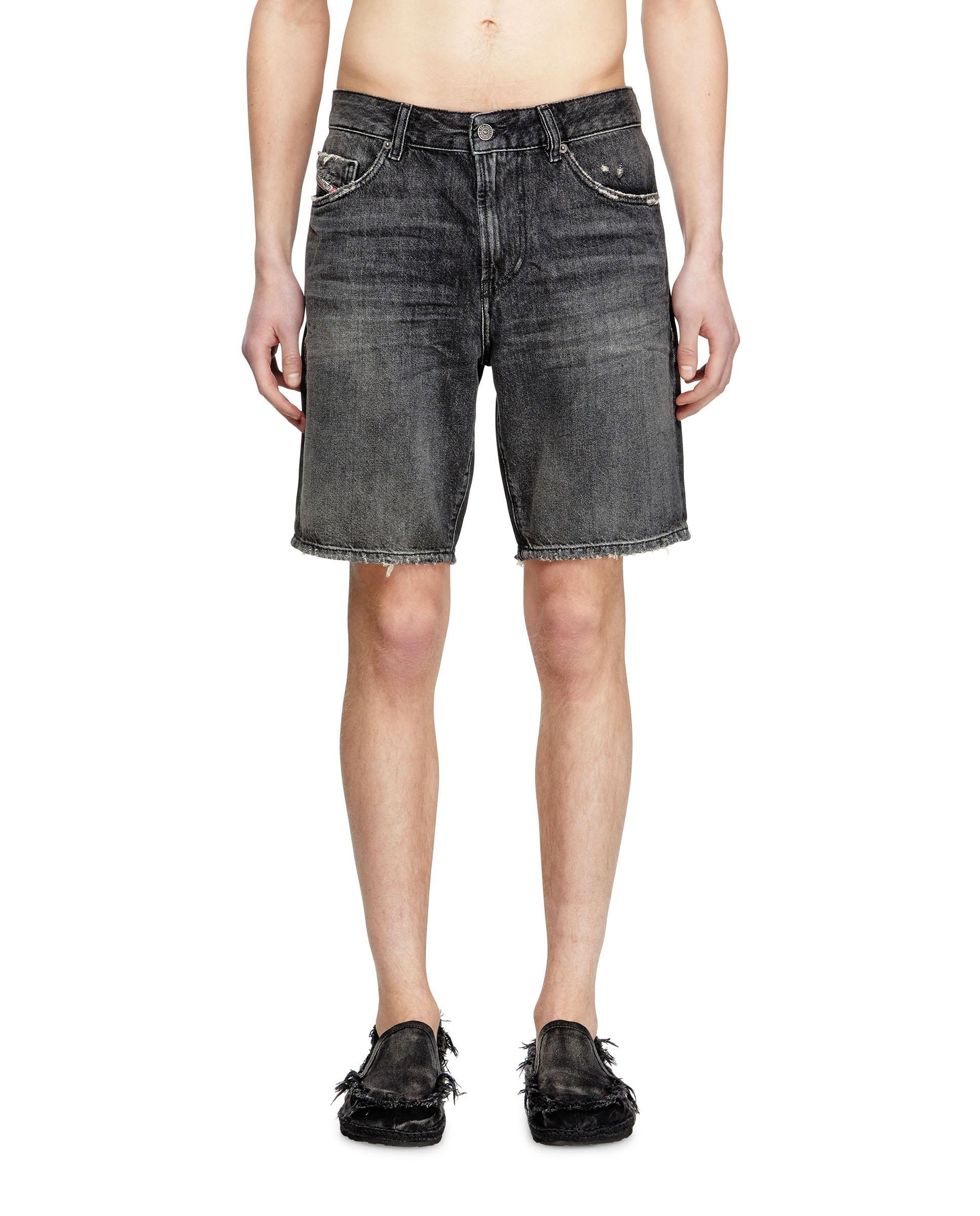 Diesel - Pantalones cortos de hombre DIESEL denim cinco bolsillos.