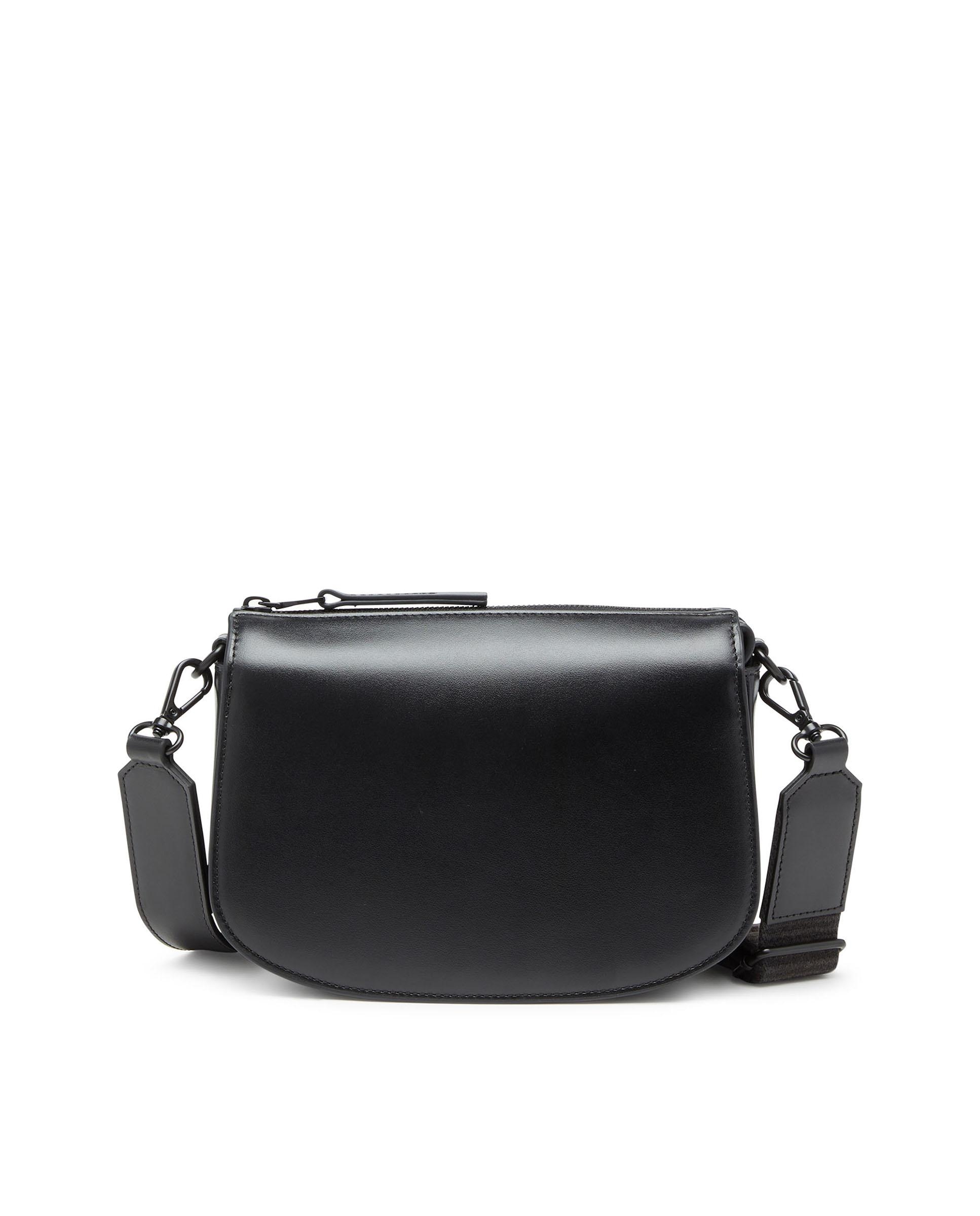 Bandolera camera de hombre de cuero de primera calidad 1dr - Diesel - Negro Negro-2