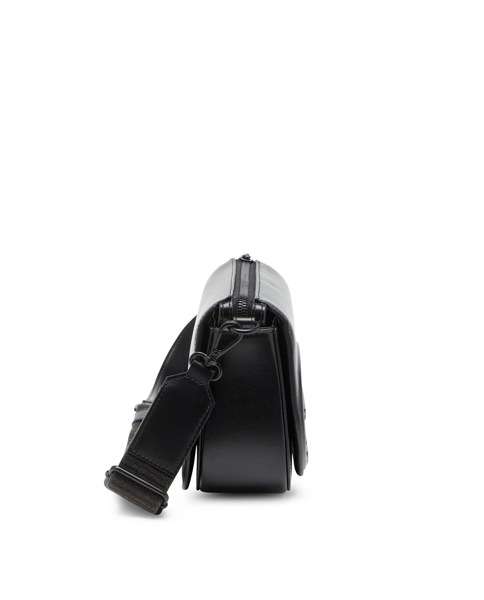 Bandolera camera de hombre de cuero de primera calidad 1dr - Diesel - Negro Negro-3