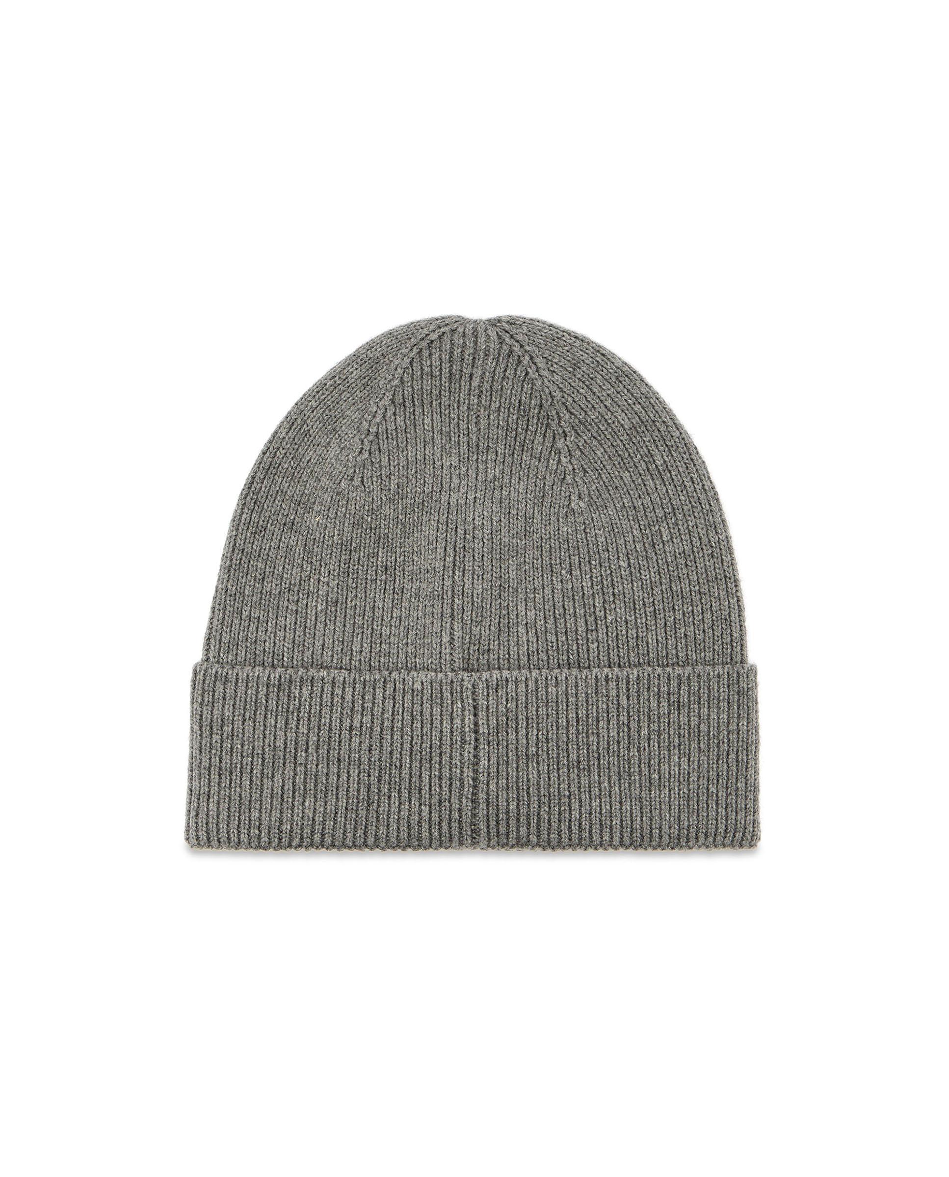 Gorro en canalé con la d bordada - Diesel - Gris Gris-3