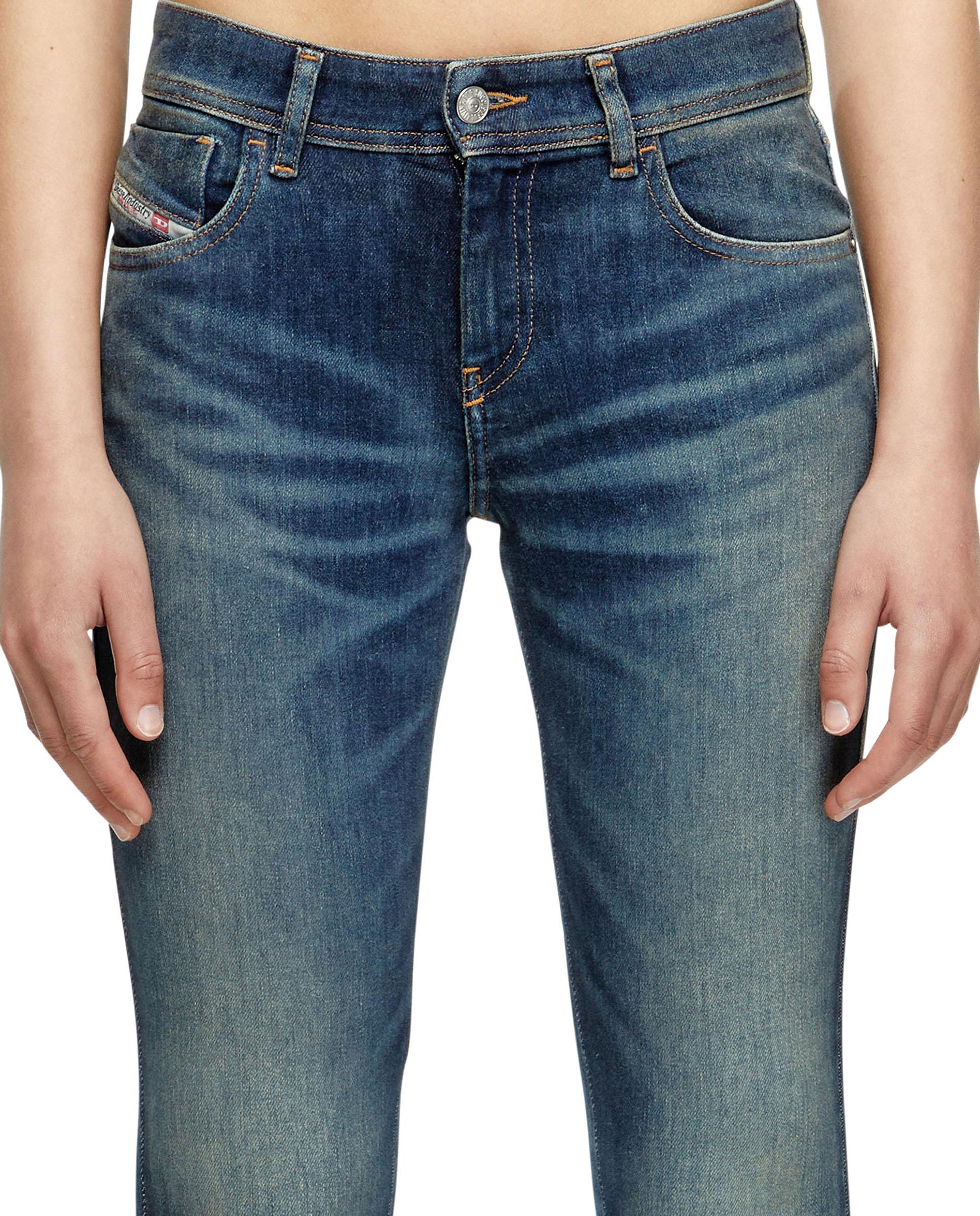 Vaquero pitillo Diesel de mujer super-skinny - Azul marino Azul marino-3
