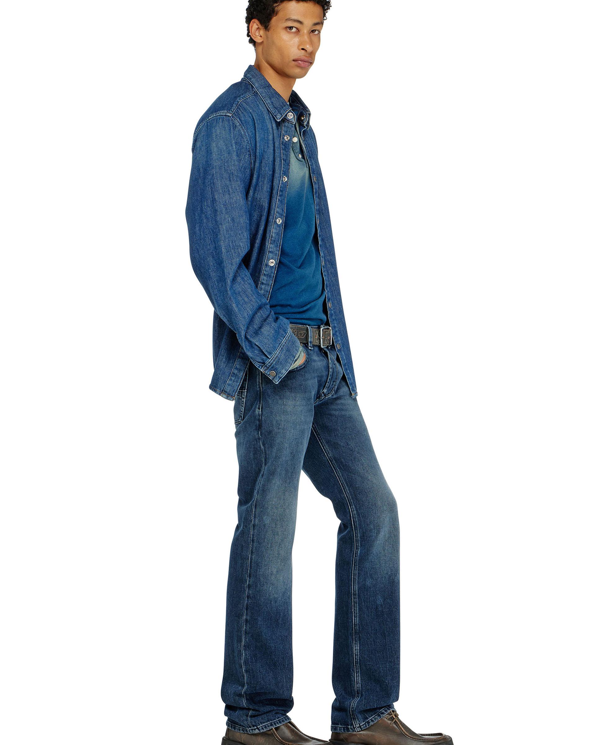 Vaquero regular de hombre de cintura baja 1985 larkee - Diesel - Azul denim Azul denim-4