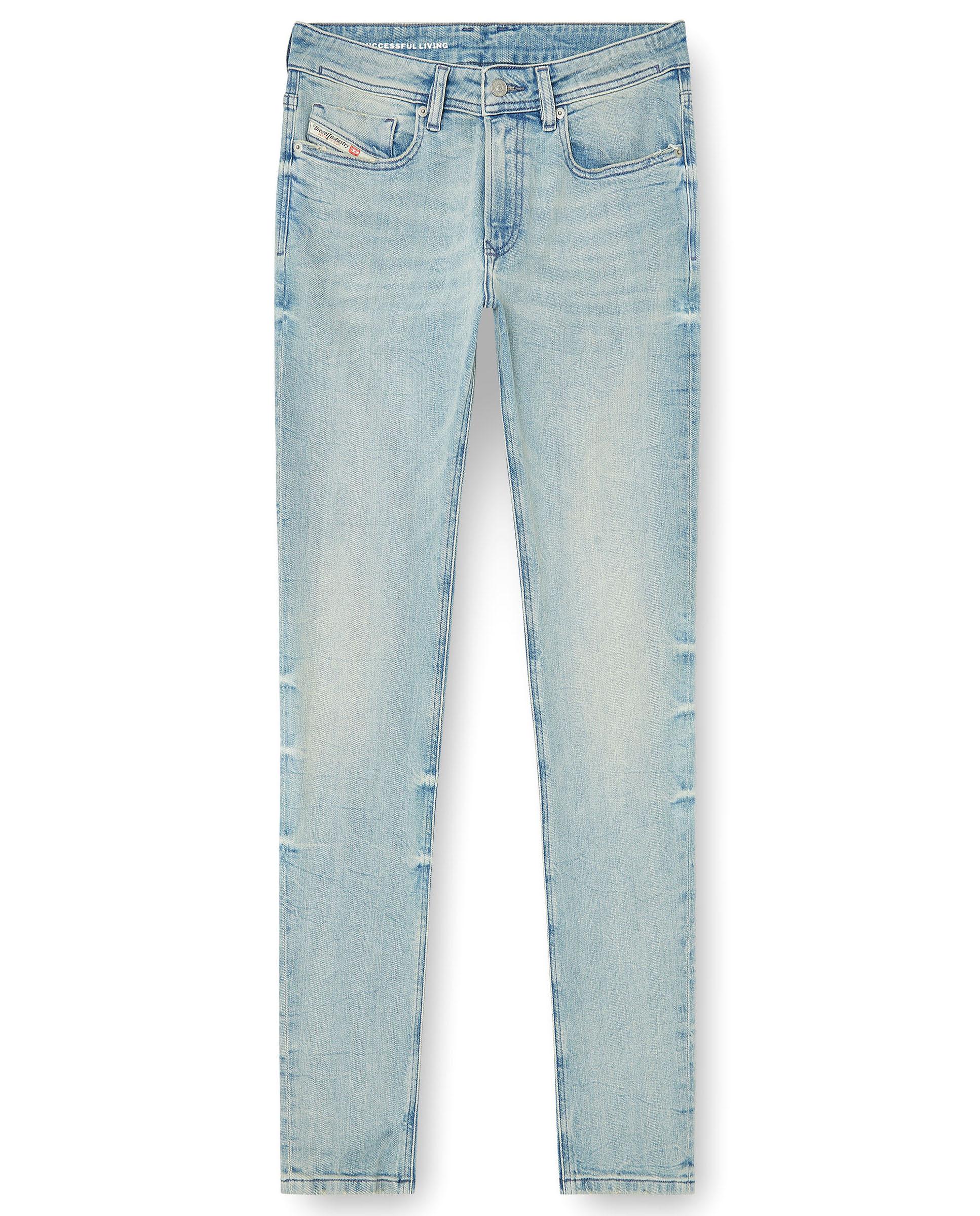 Imagen 7 de Vaquero skinny de hombre cintura baja 1979 sleenker - Diesel - Azul claro Azul claro