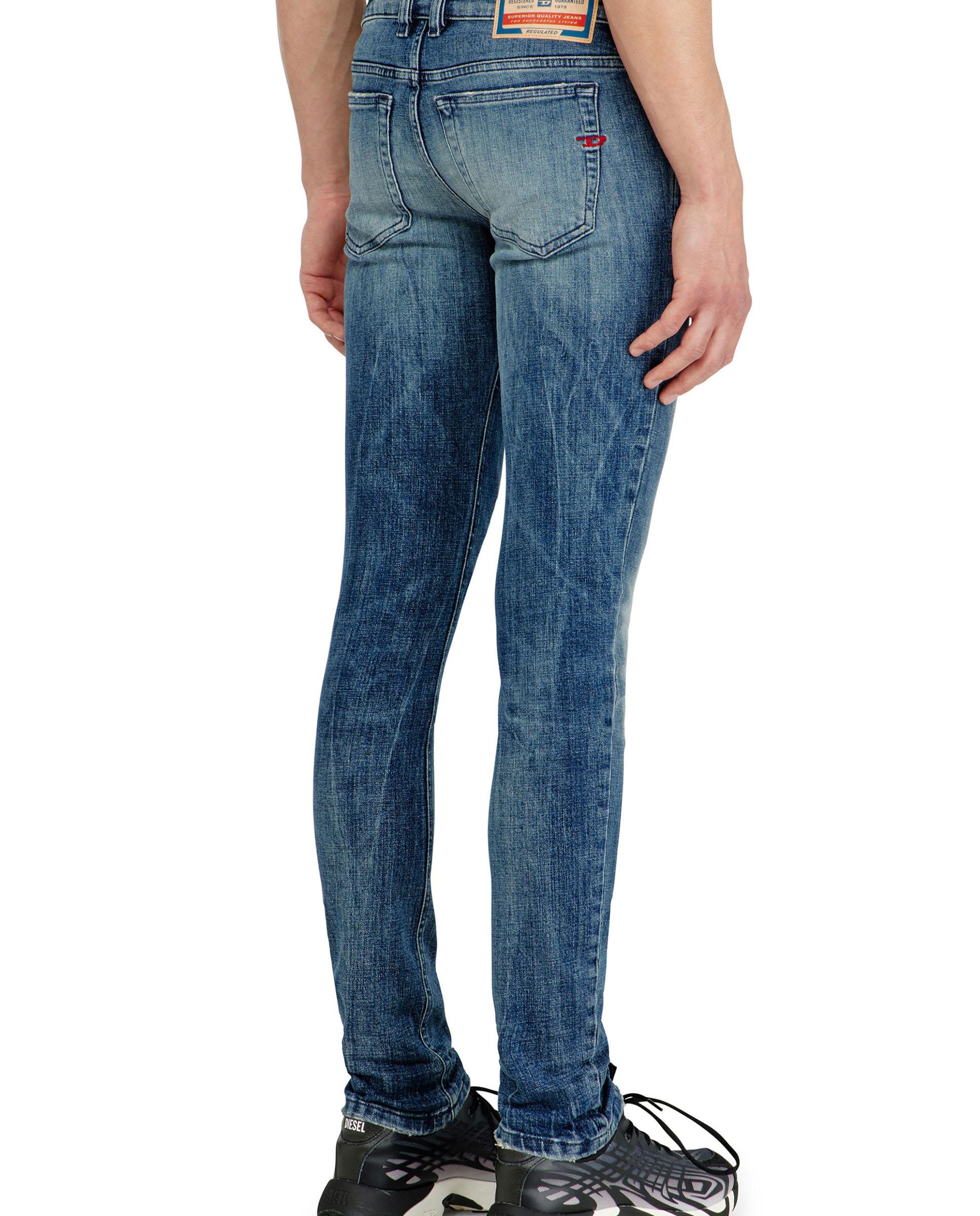 Imagen 2 de Vaquero skinny de hombre cintura baja 1979 sleenker - Diesel - Azul / Gris Azul / Gris