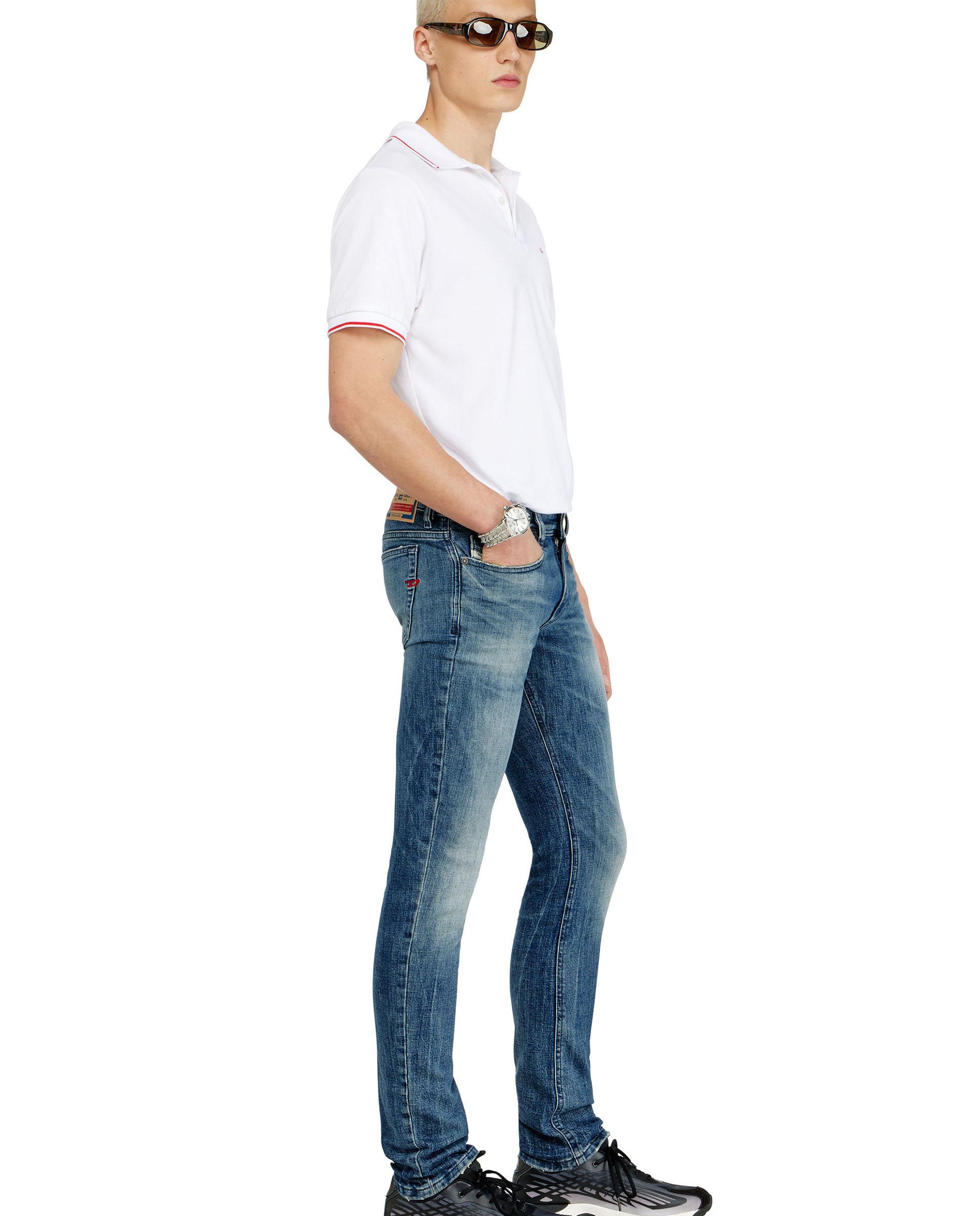 Imagen 4 de Vaquero skinny de hombre cintura baja 1979 sleenker - Diesel - Azul / Gris Azul / Gris