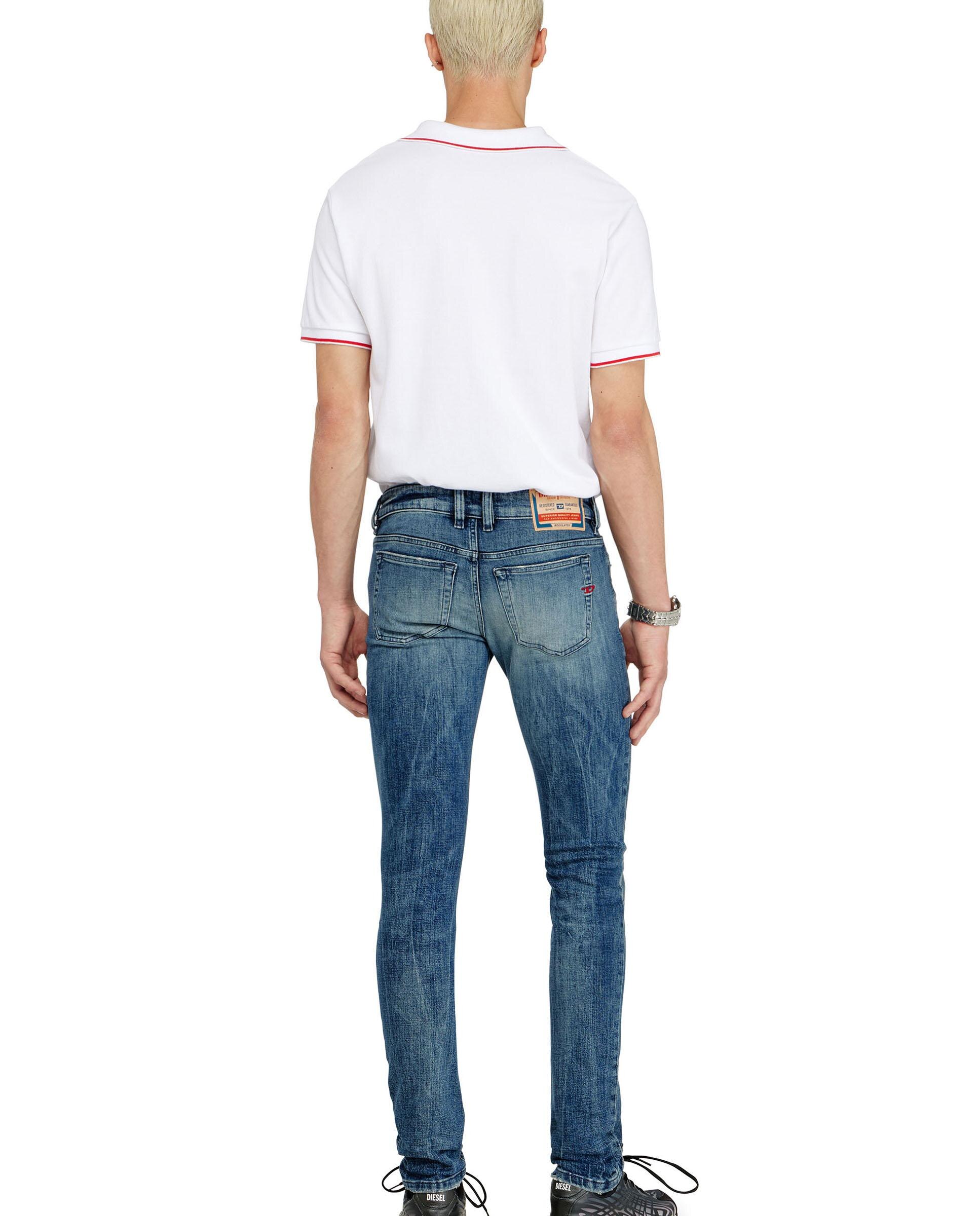 Imagen 5 de Vaquero skinny de hombre cintura baja 1979 sleenker - Diesel - Azul / Gris Azul / Gris