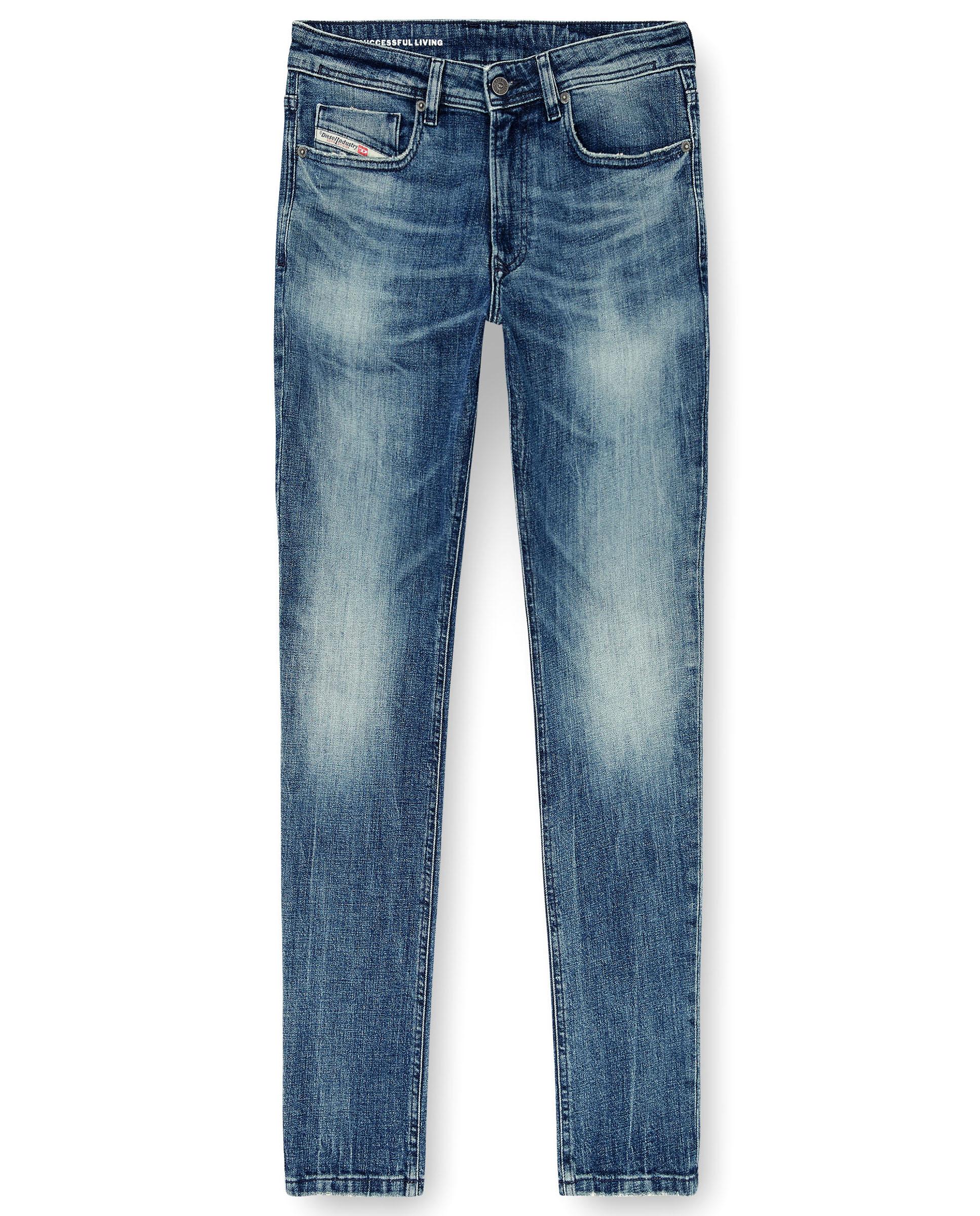 Imagen 7 de Vaquero skinny de hombre cintura baja 1979 sleenker - Diesel - Azul / Gris Azul / Gris