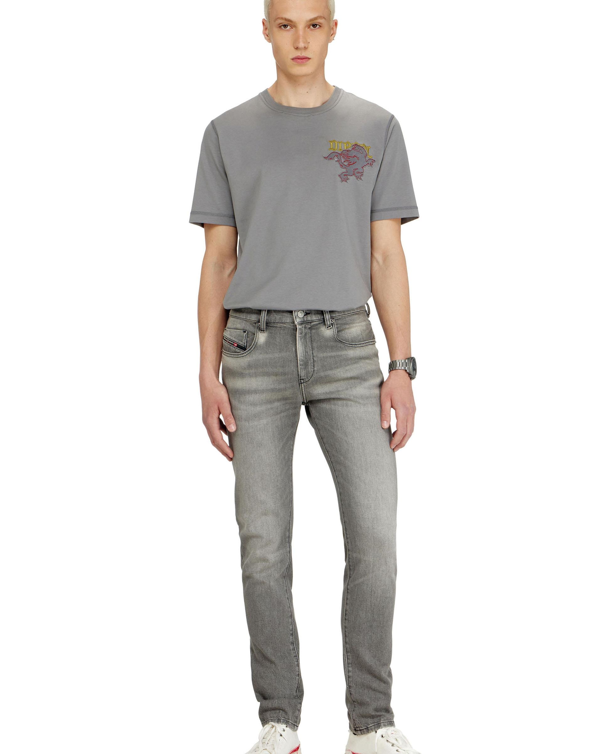 Vaquero slim de hombre cintura media 2019 d-strukt - Diesel - Gris Gris-6